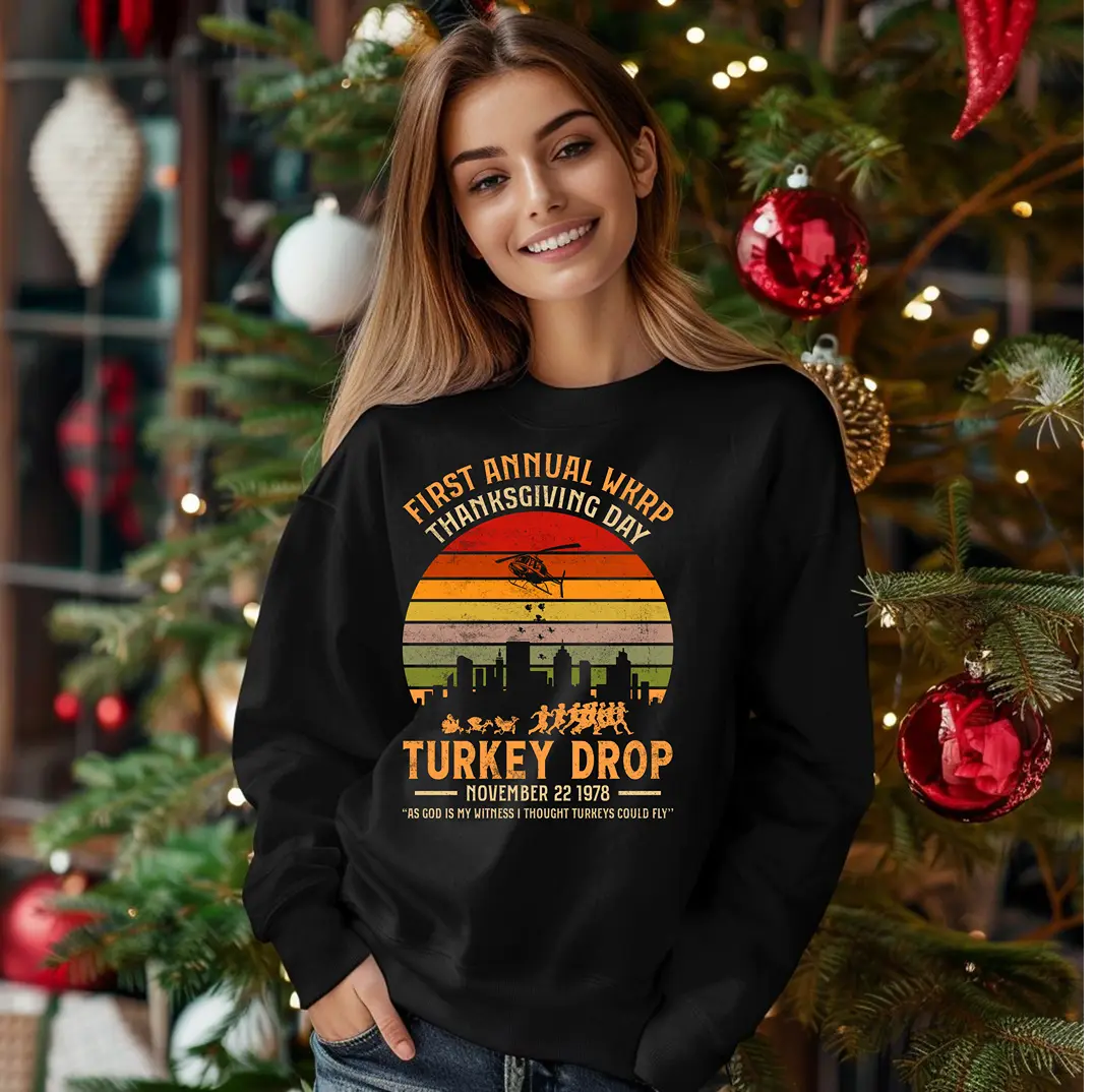 Frist Annual Turkey Drop SweatShirt Duo Creation