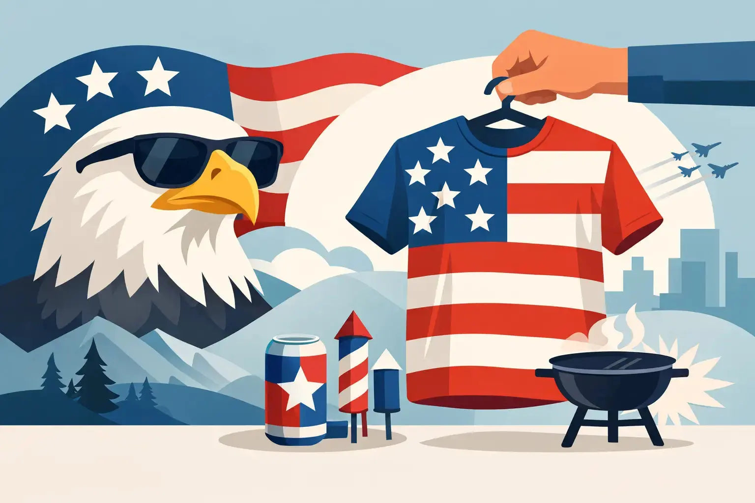 Why the Because Merica That Why Shirt Works