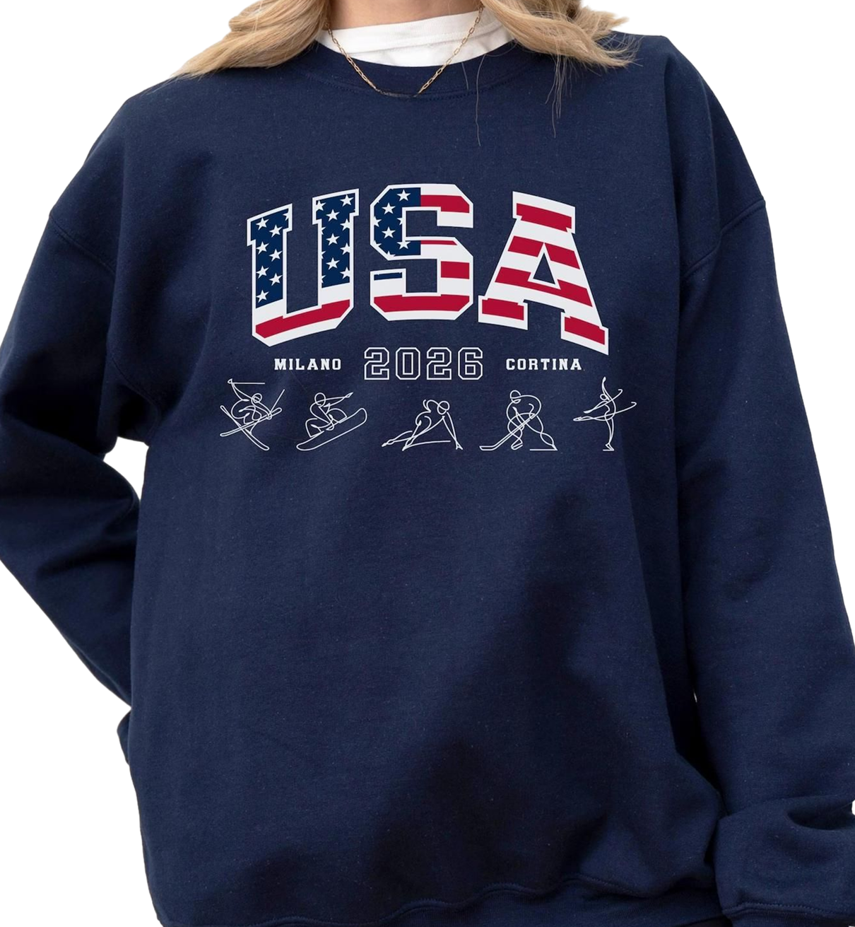 Milano Cortina 2026, 2026 Winter Games, Games Sweatshirt
