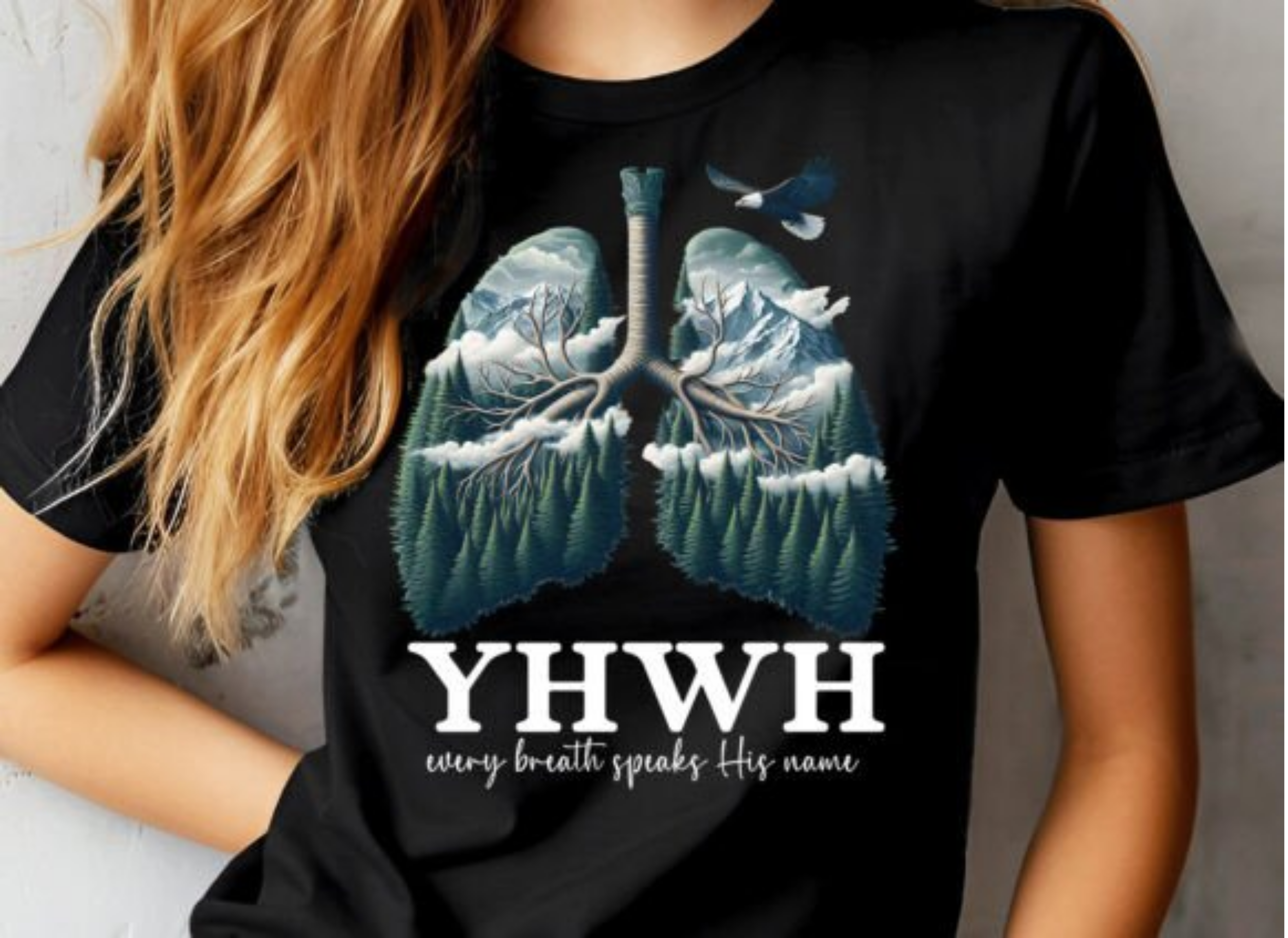 YHWH Lungs Christian Yahweh Breath T Shirt