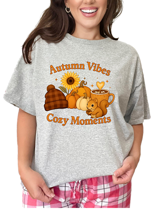 Autunm Vibe Short Sleeve T Shirt