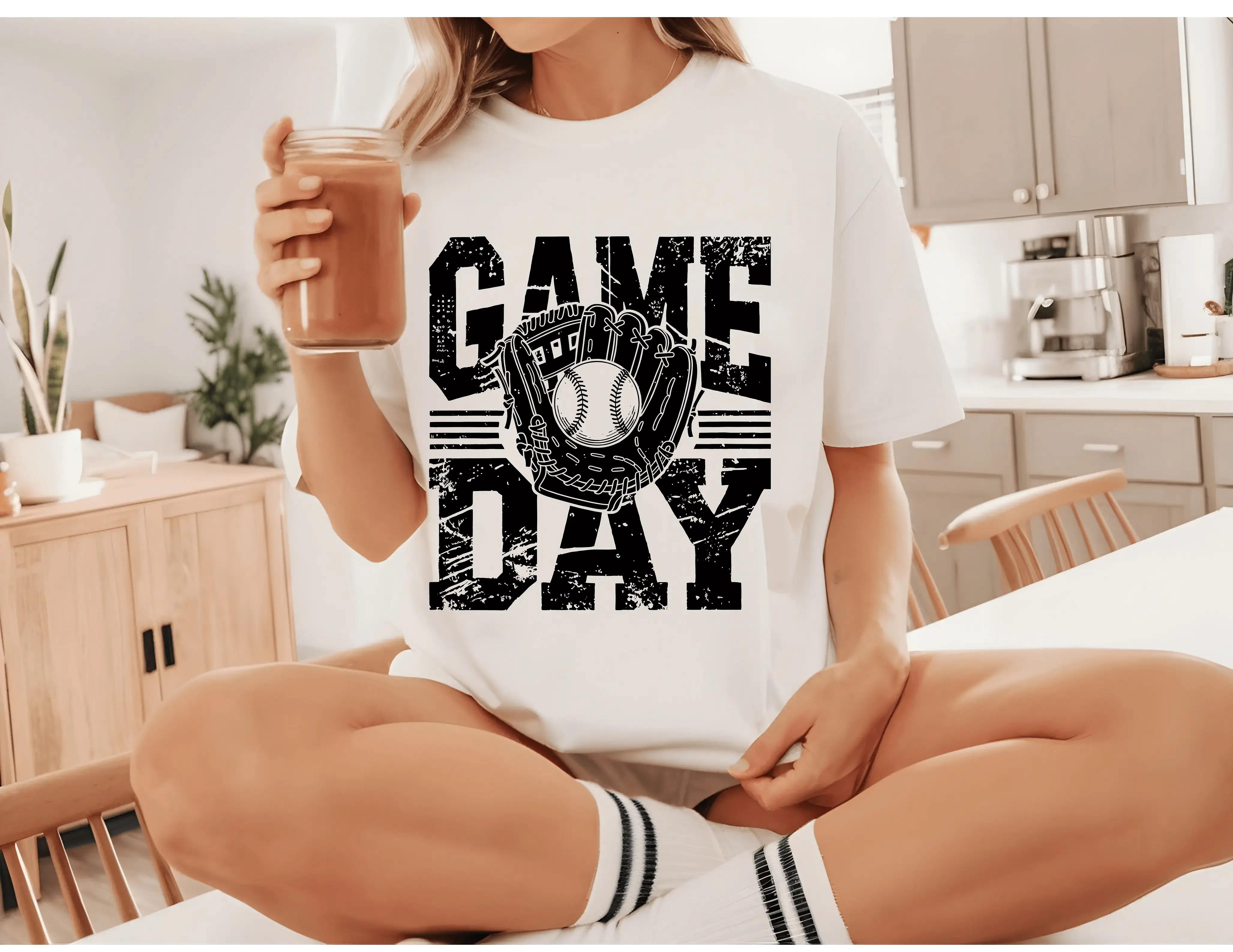 Game Day Baseball T-Shirts, Sports Baseball Fan Tee, Baseball Lover Gift, Baseball Season Game day T-shirt, Game Day Shirt DuoCreationZ