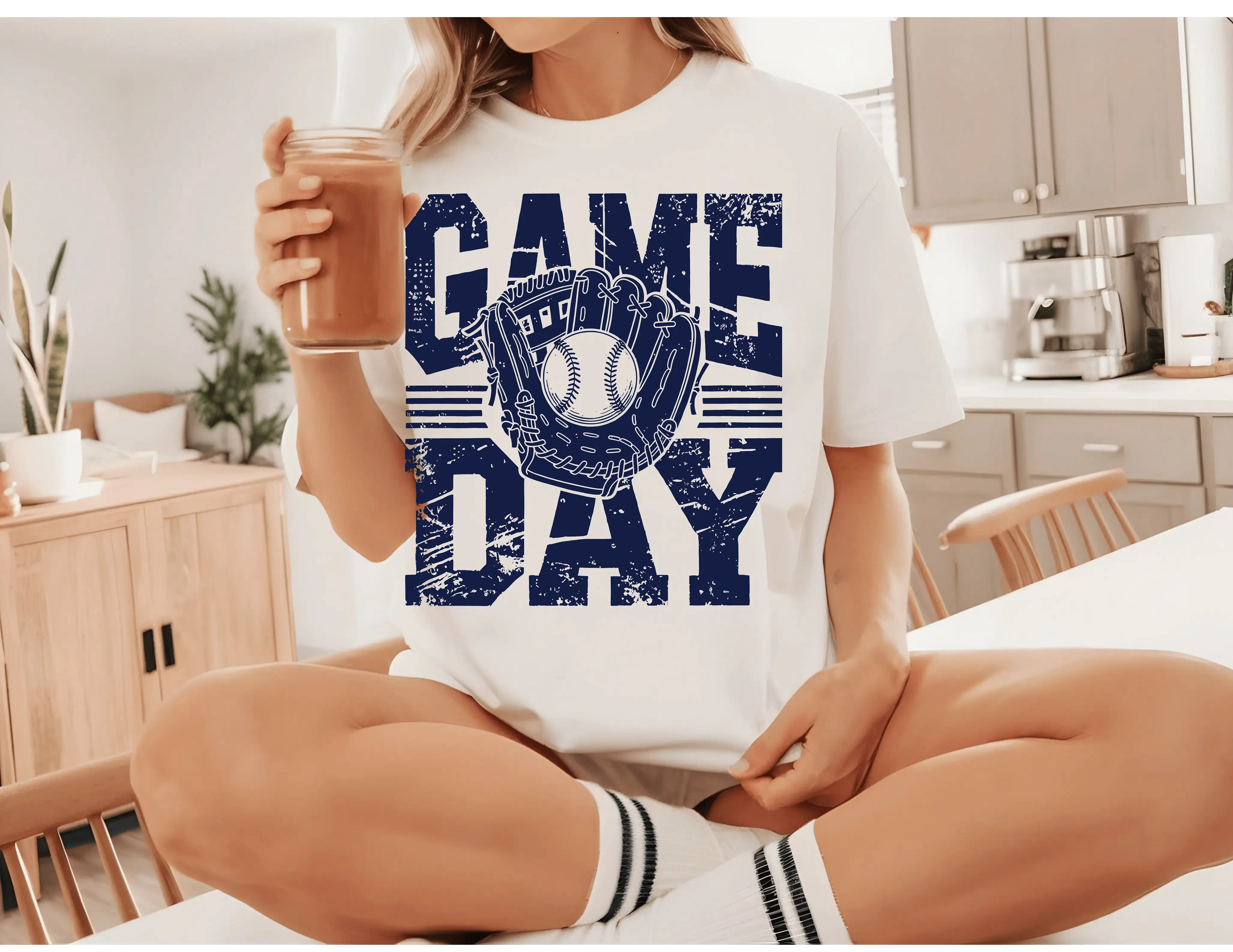 Game Day Baseball T-Shirts, Sports Baseball Fan Tee, Baseball Lover Gift, Baseball Season Game day T-shirt, Game Day Shirt DuoCreationZ