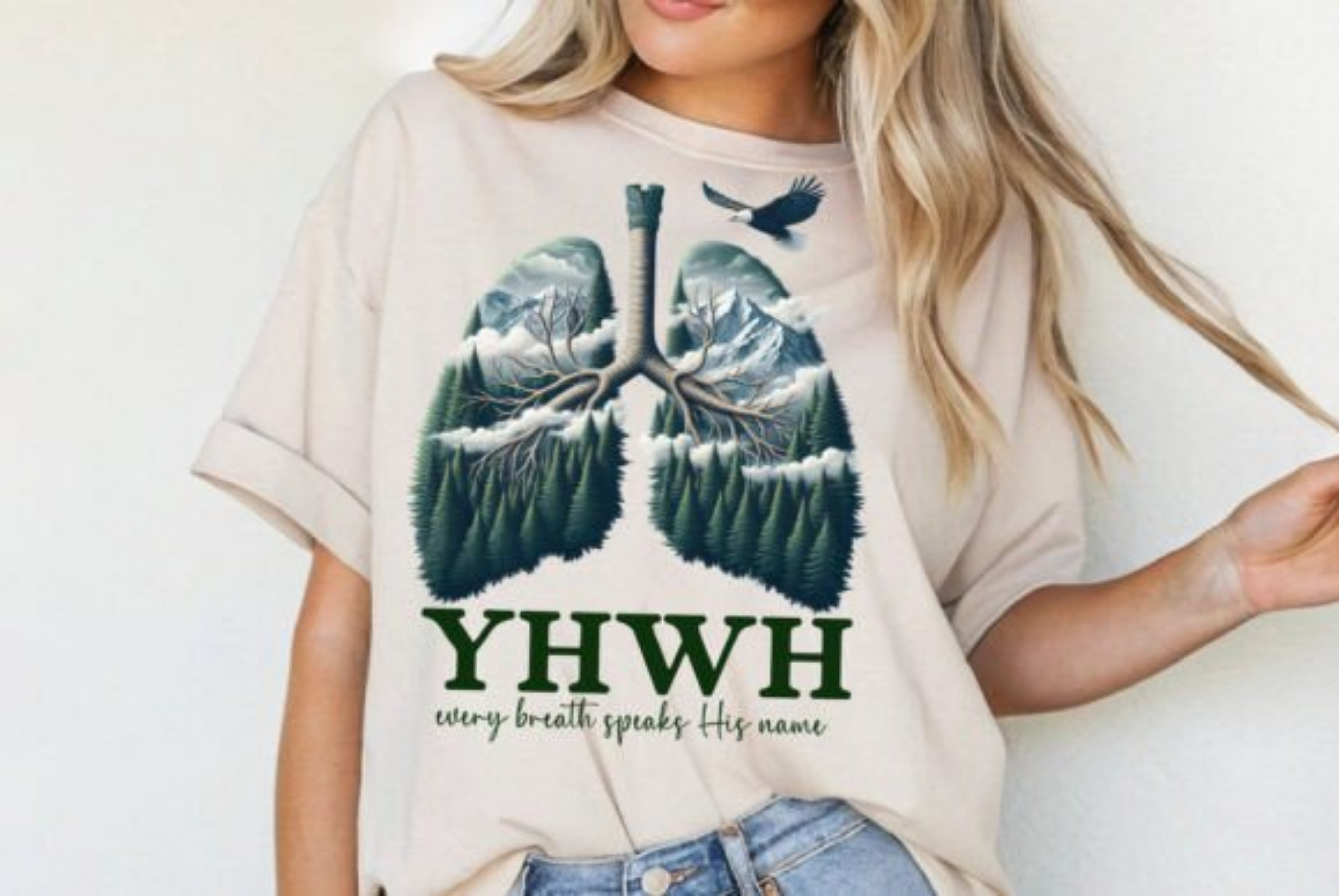 YHWH Lungs Christian Yahweh Breath T Shirt