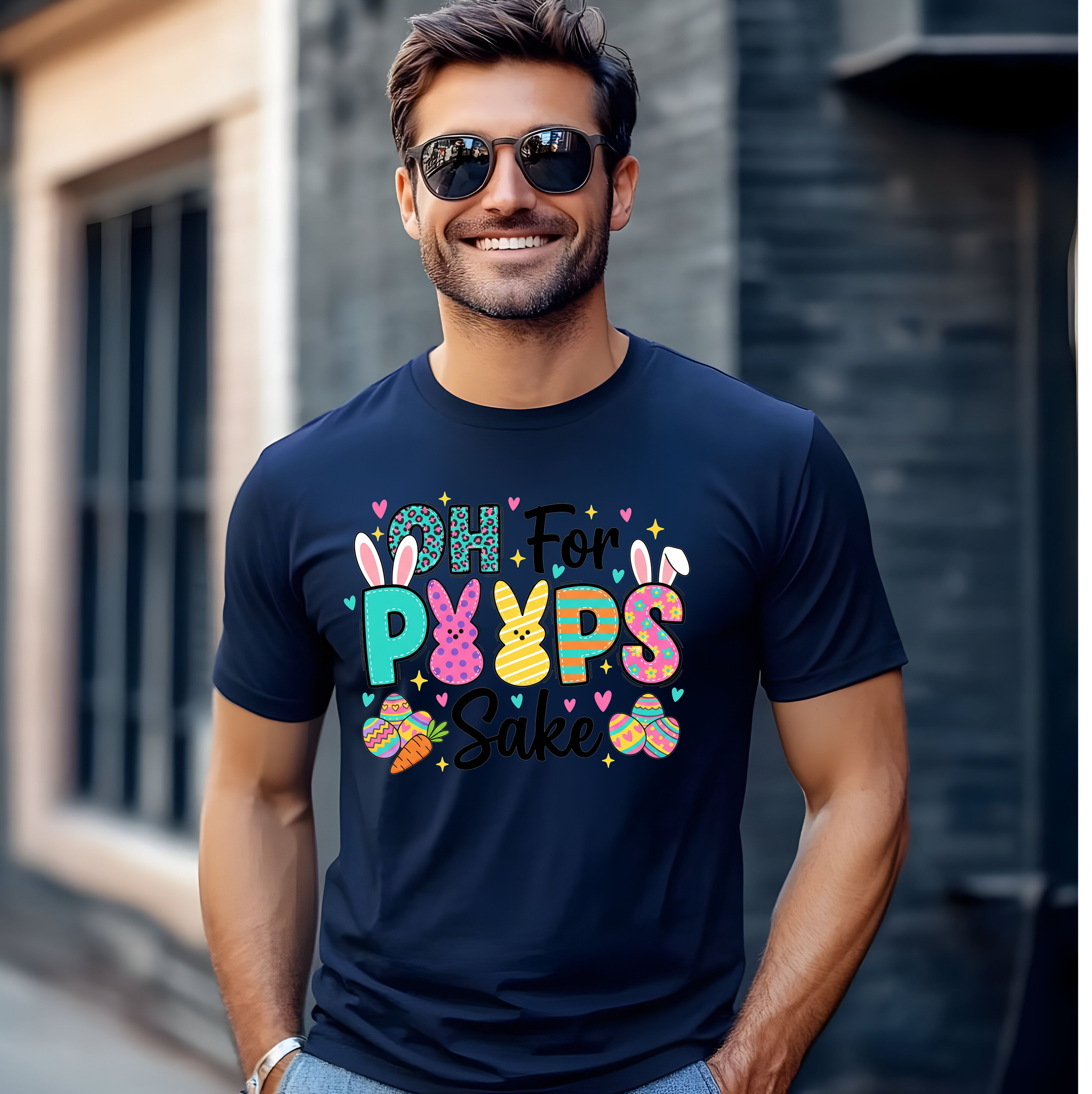 OH, For peep Sake Easter t shirt