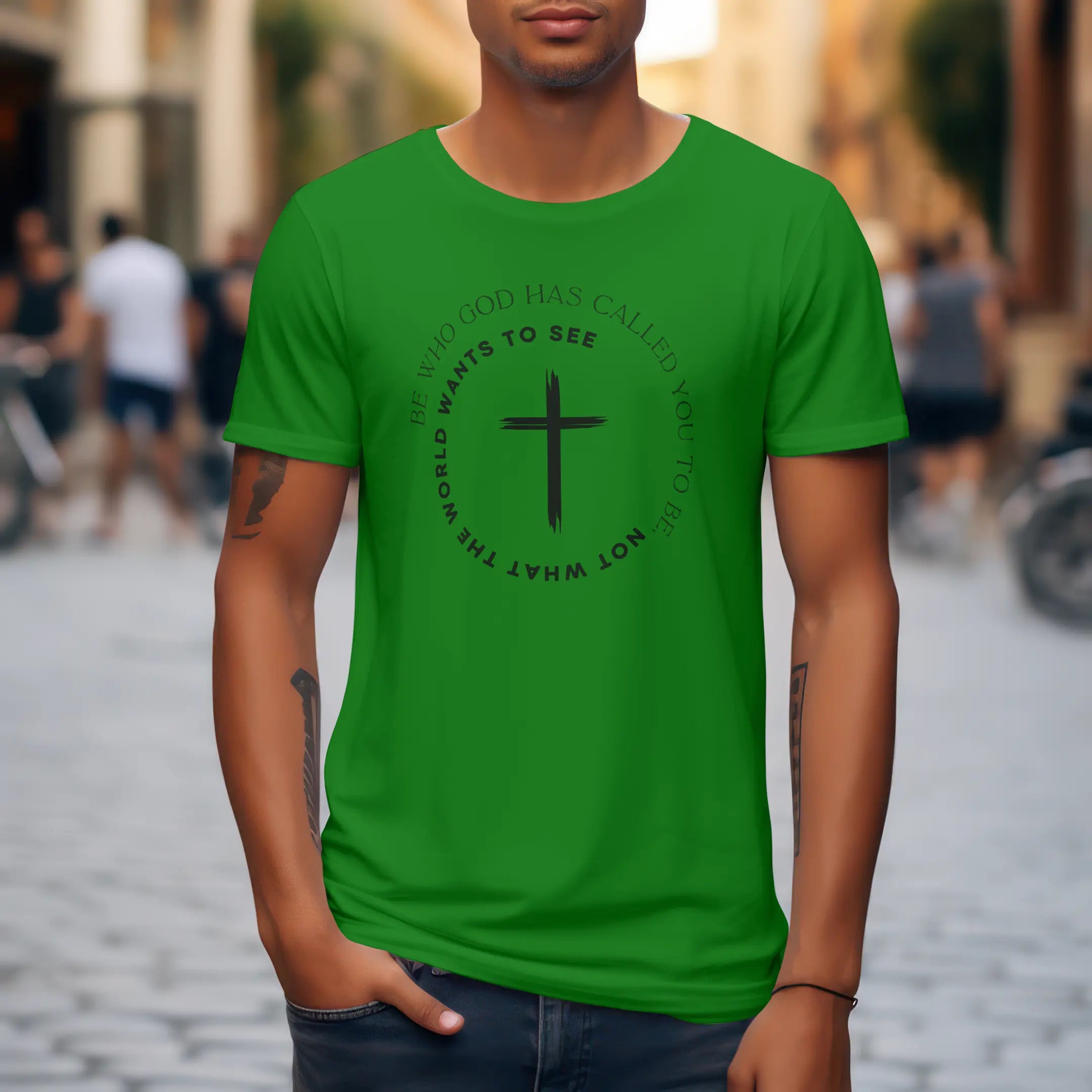 Be Who God Called You to Be graphic T Shirt DuoCreationZ