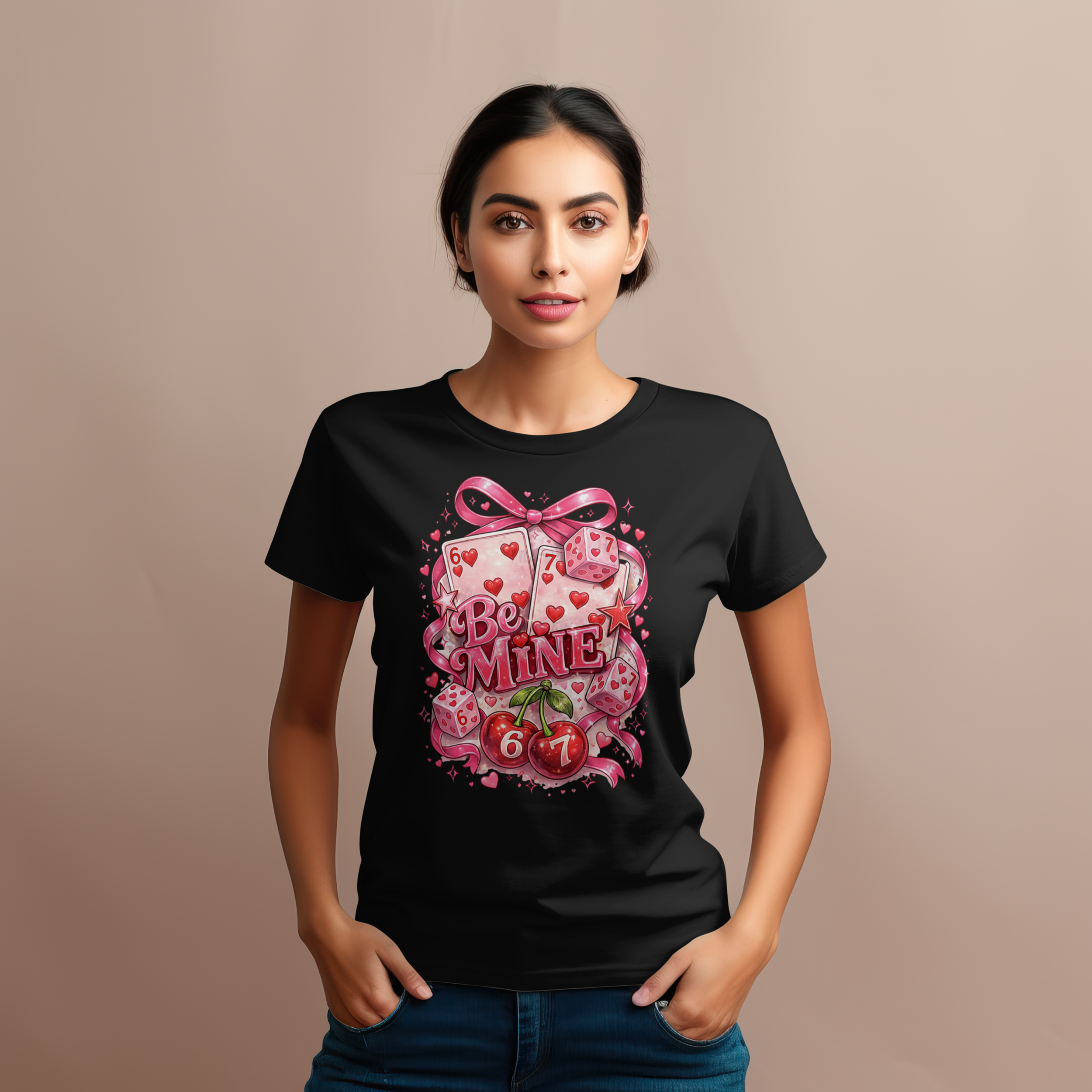 A Coquette Valentine Shirt, Funny 67 Valentine Tee, Cute Love Shirt, Be Mine