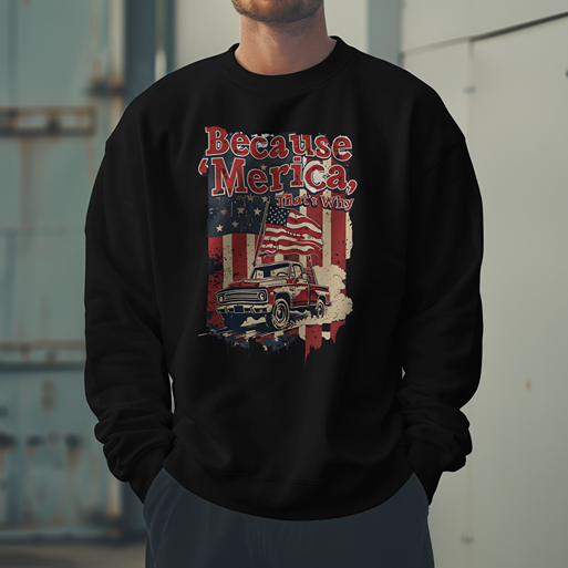 Because Merica That Why Sweatshirts