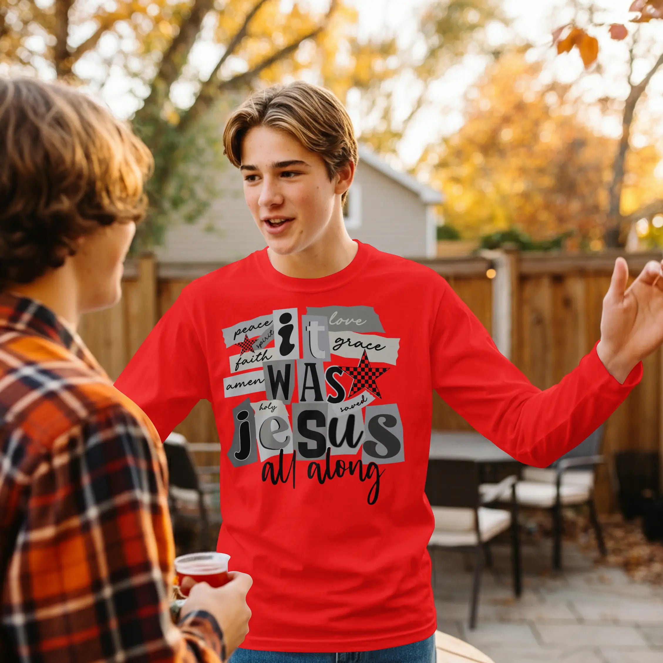 It was Jesus All alone Sweatshirt DuoCreationZ