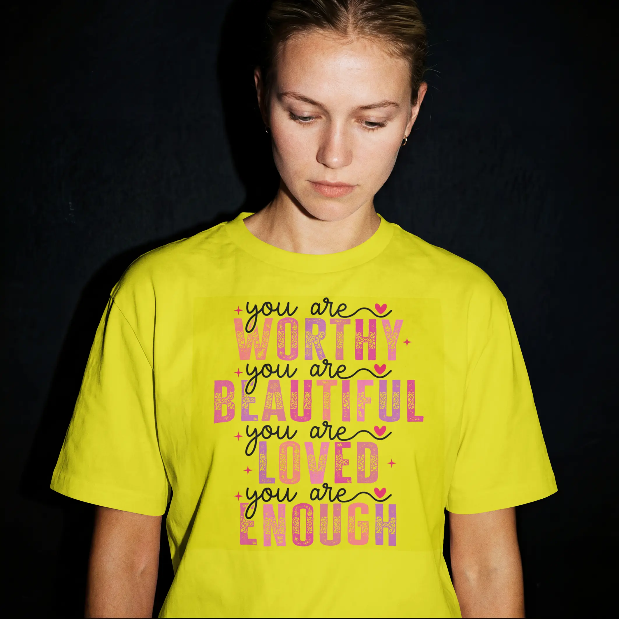 You Are Enough T Shirt DuoCreationZ