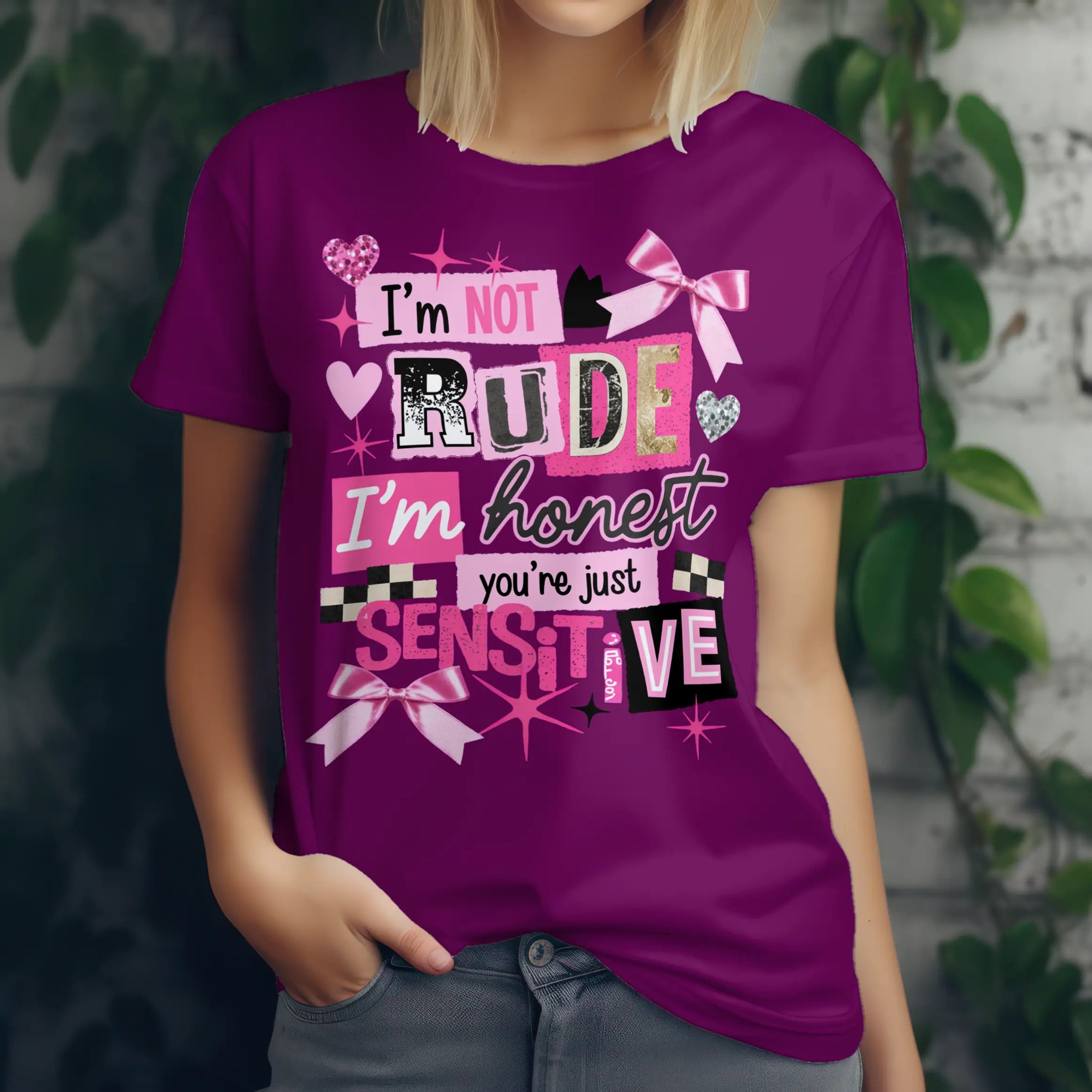 I'm not rude I'm honest graphic t shirt DuoCreationZ