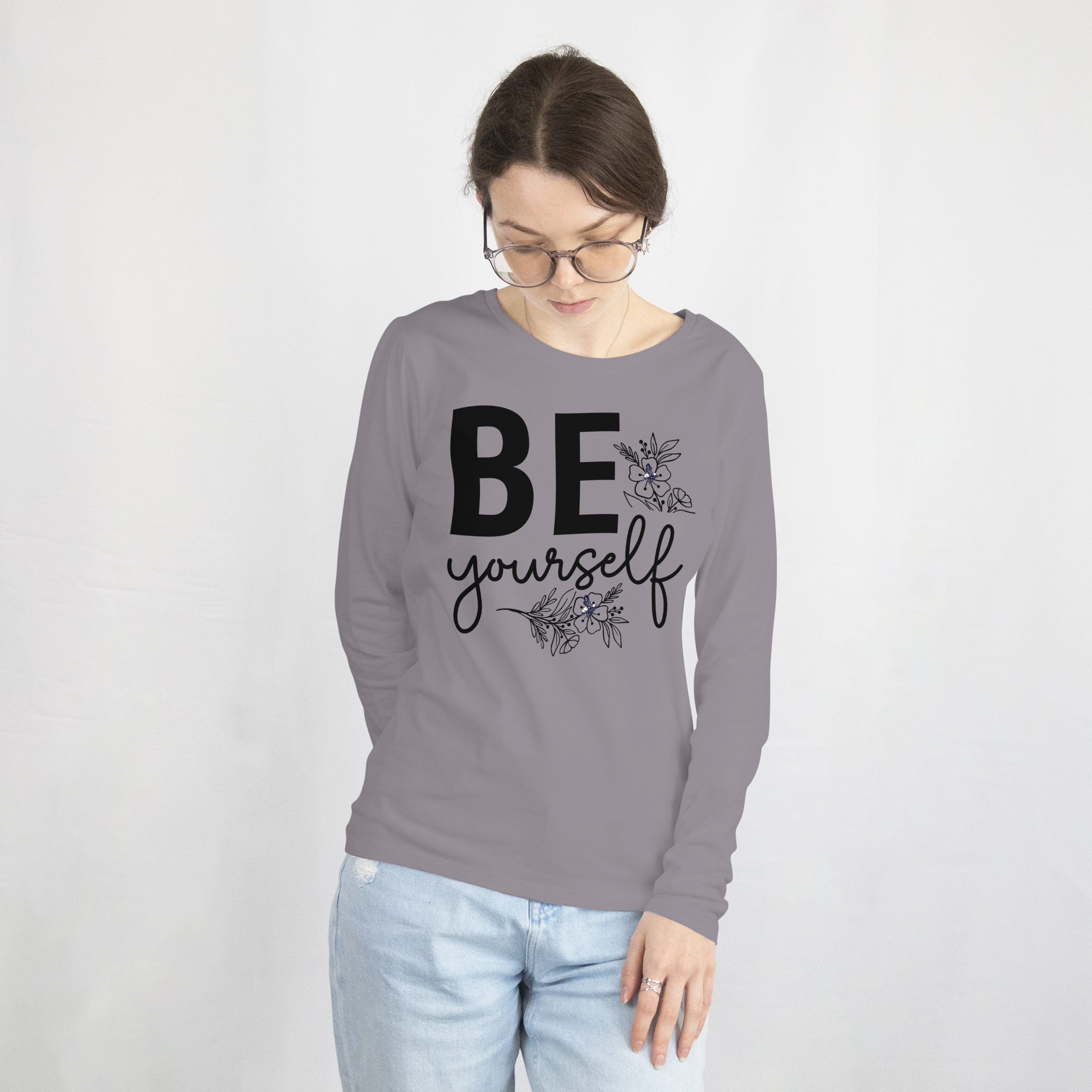 BE Yourself Inspirational Sweatshirt