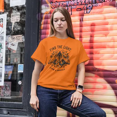 Find the light bloom & wander T Shirt DuoCreationZ