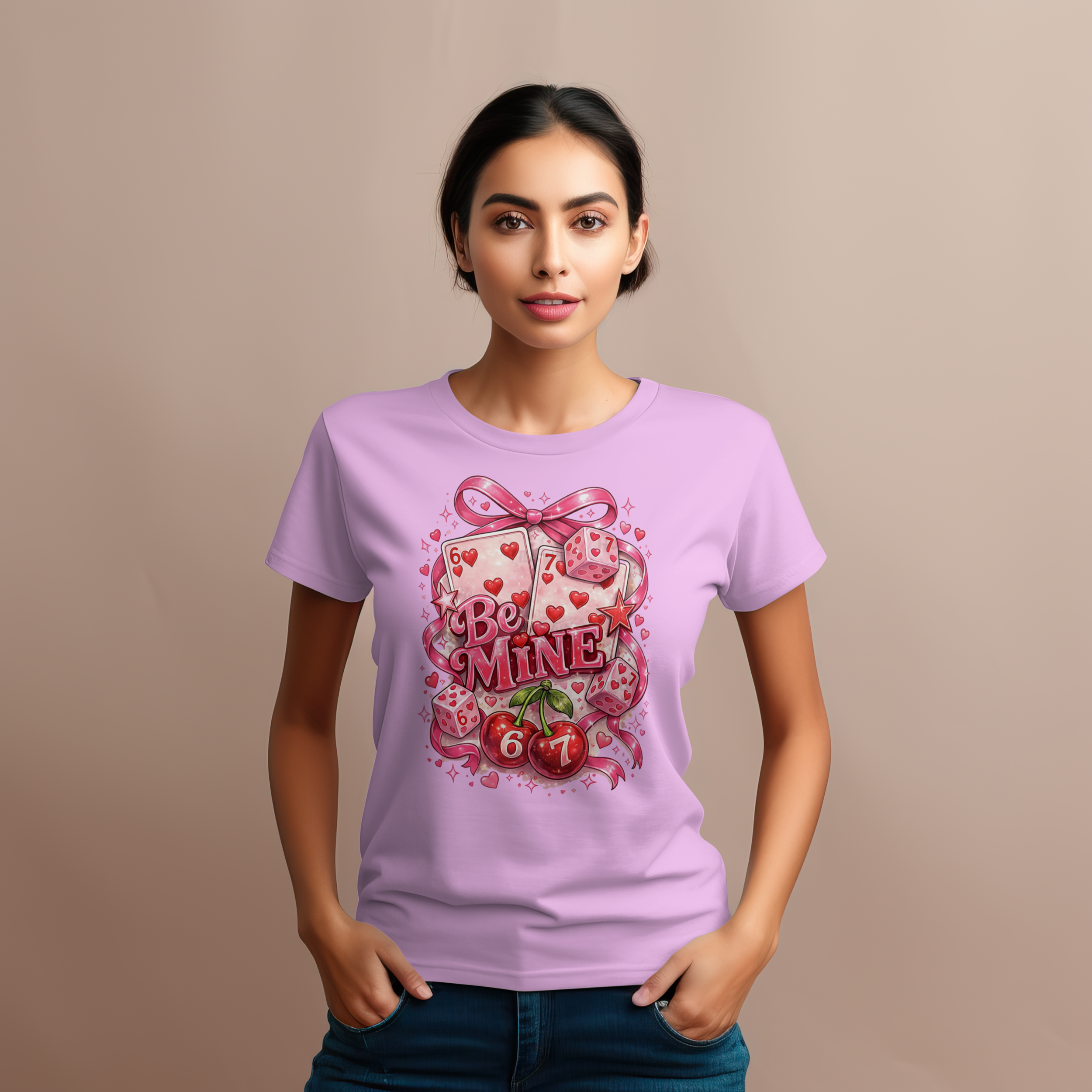 A Coquette Valentine Shirt, Funny 67 Valentine Tee, Cute Love Shirt, Be Mine