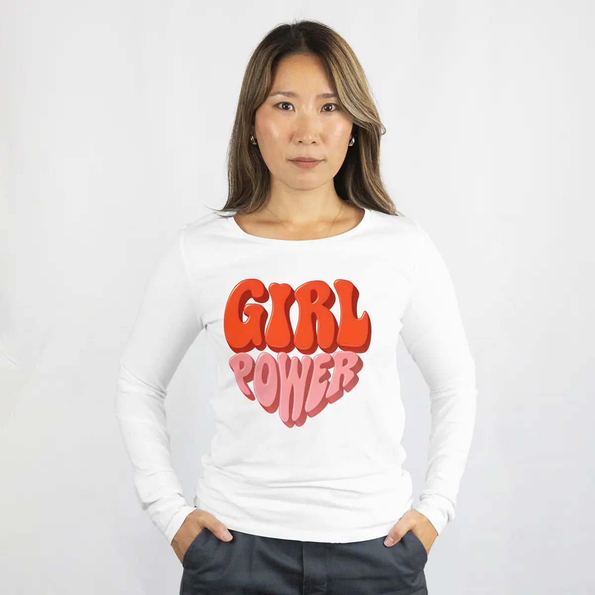 Girl Power Sweatshirt Duo Creation