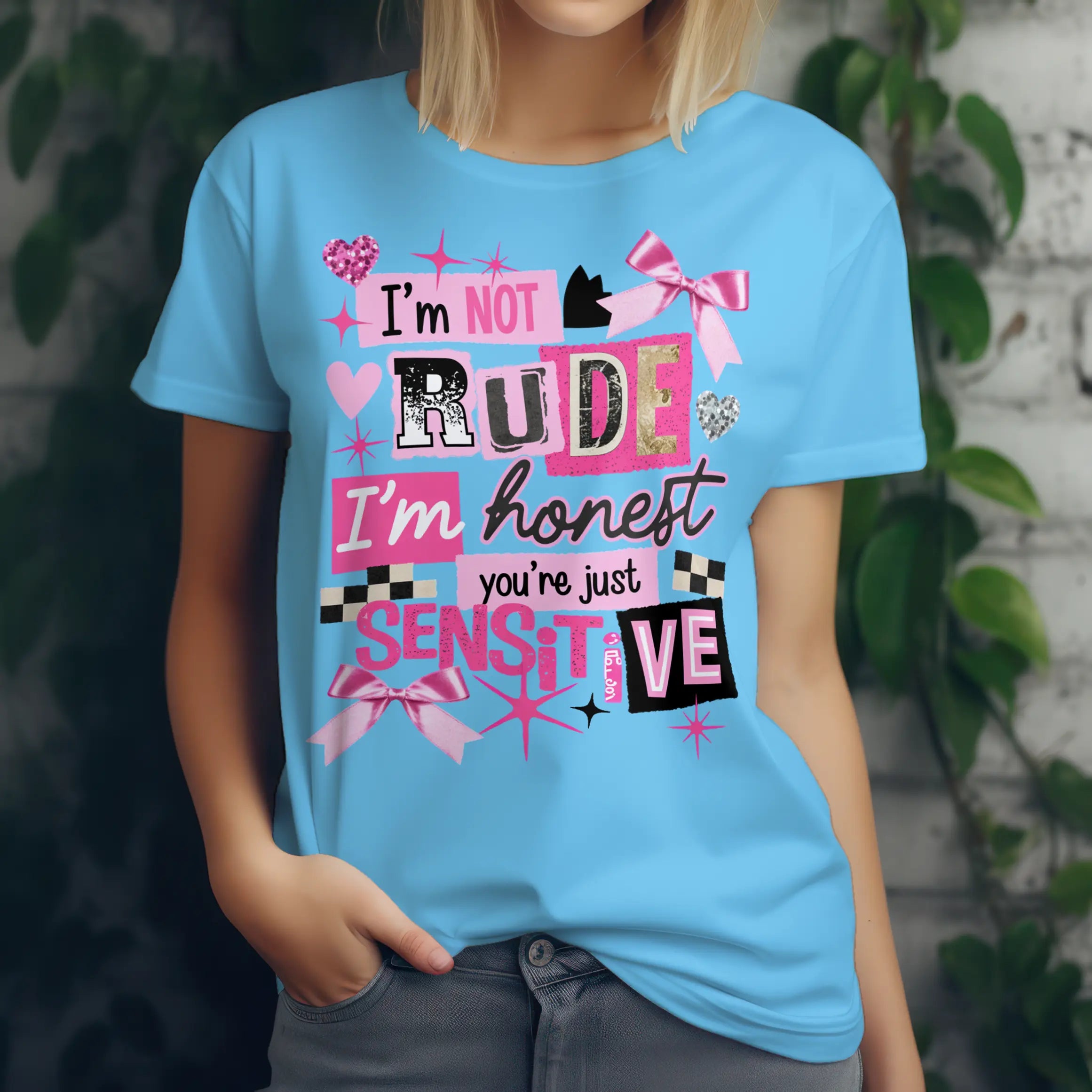 I'm not rude I'm honest graphic t shirt DuoCreationZ