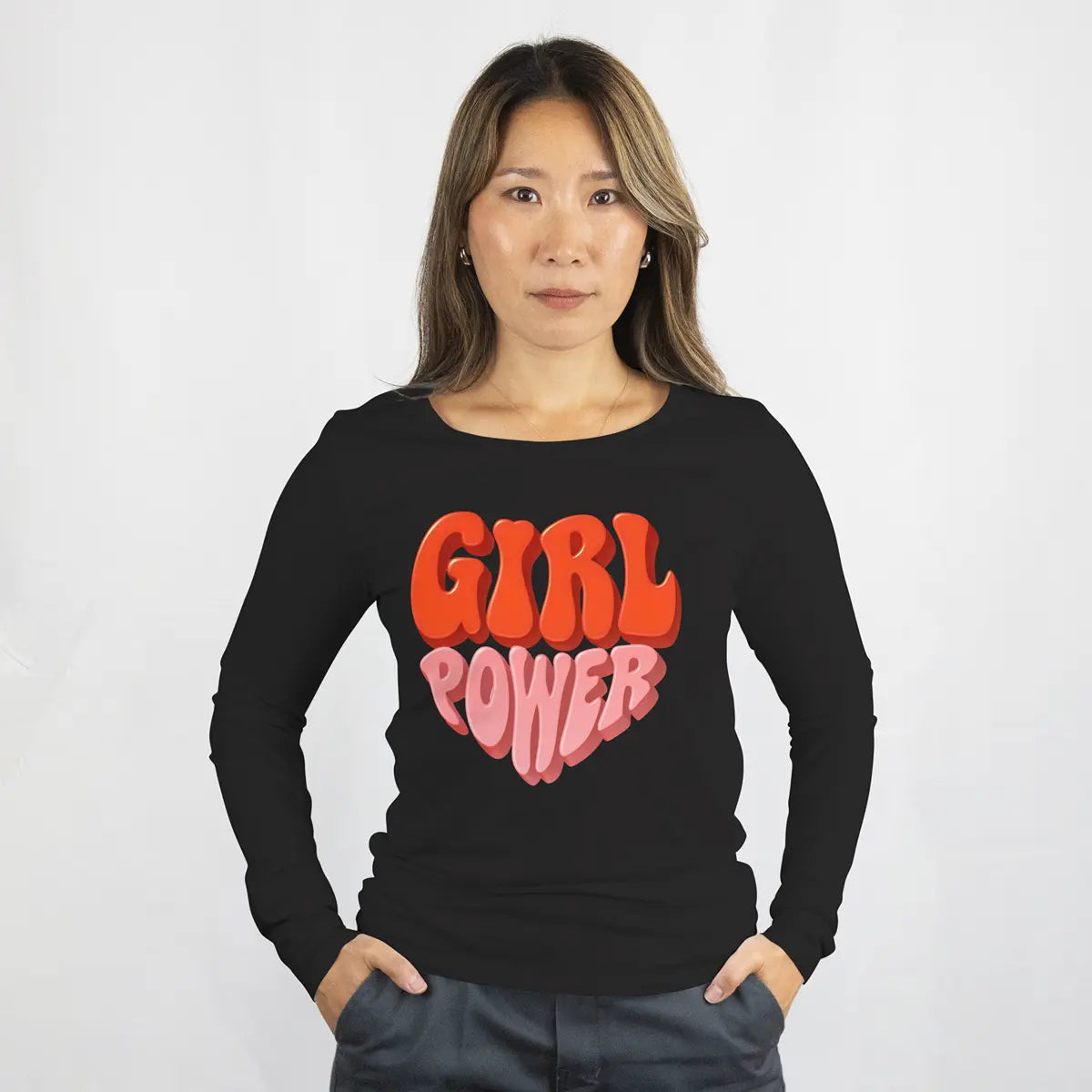 Girl Power Sweatshirt Duo Creation