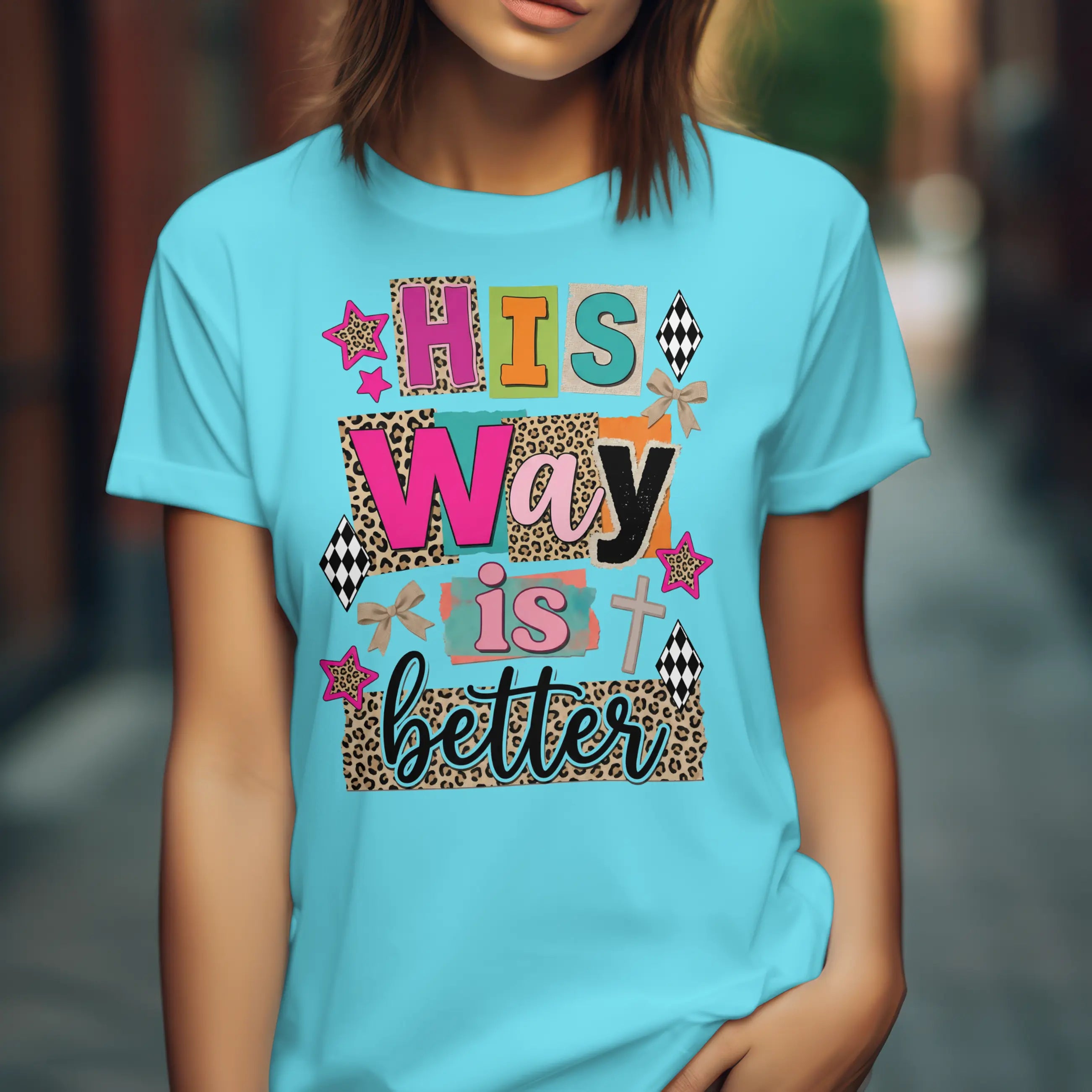 His Way Is Better Shirt Comfort Colors, Trendy Women's Religious Christian Faith Based TShirt, Preppy Faith Tee, Gift for Her DuoCreationZ