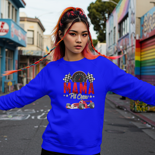 Mama Pit Crew Sweatshirt