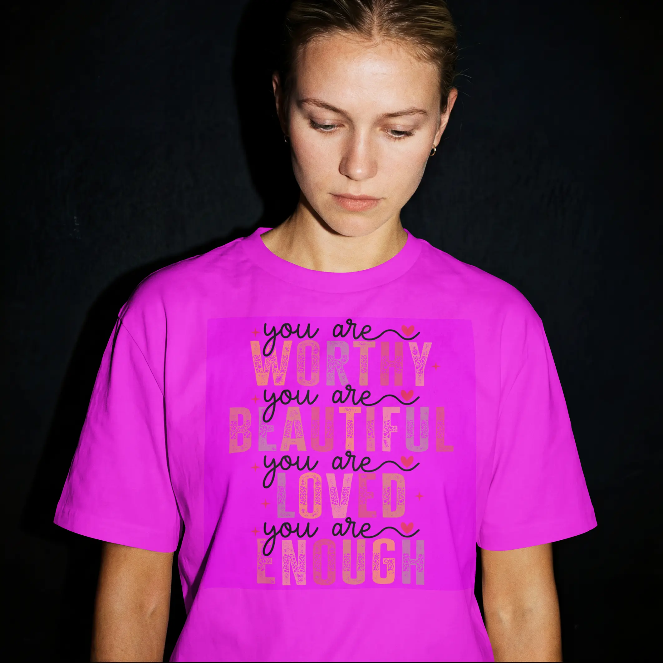 You Are Enough T Shirt DuoCreationZ