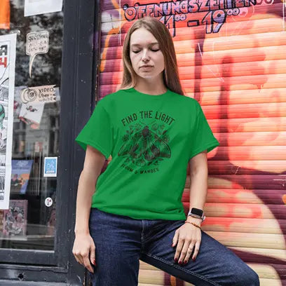 Find the light bloom & wander T Shirt DuoCreationZ