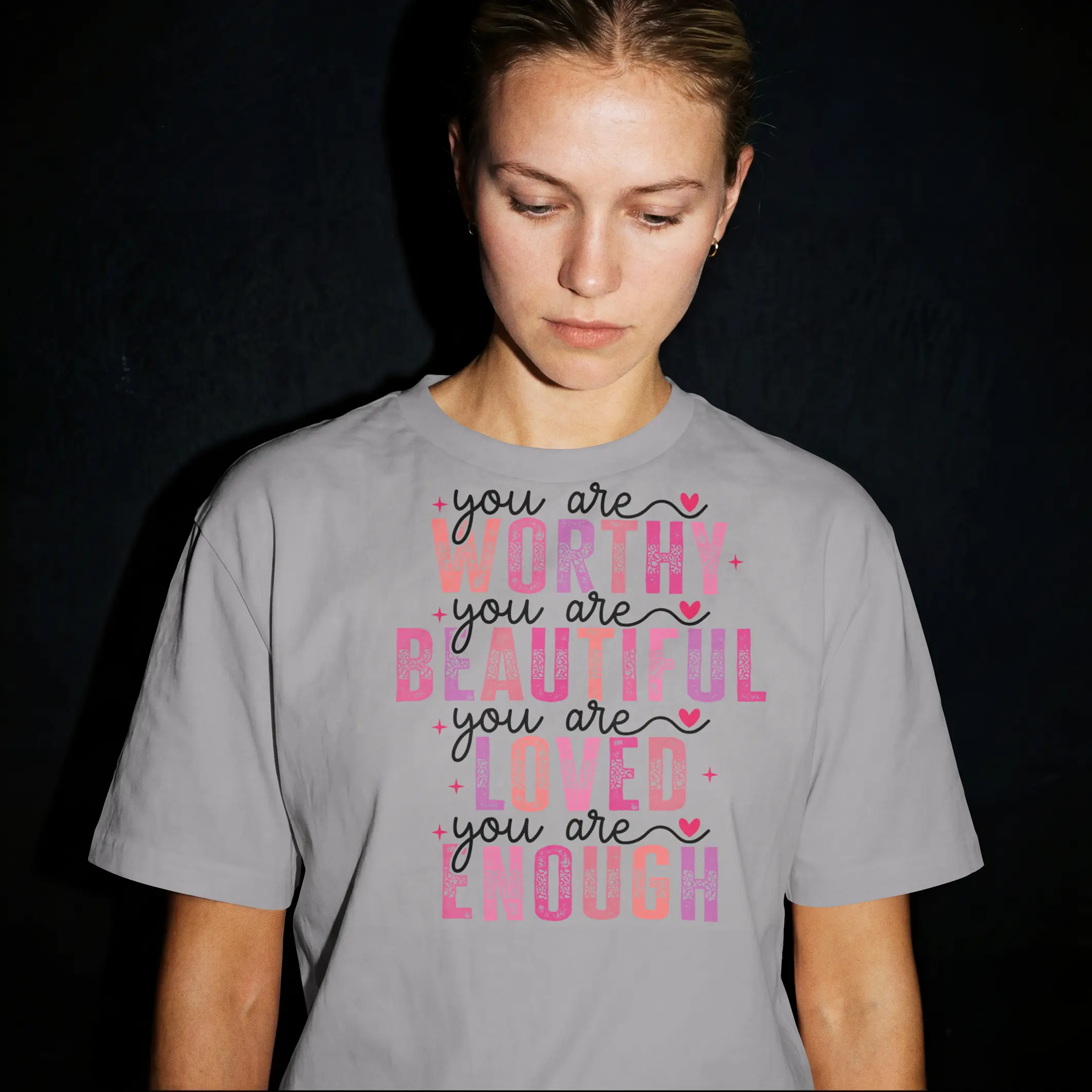 You Are Enough T Shirt DuoCreationZ