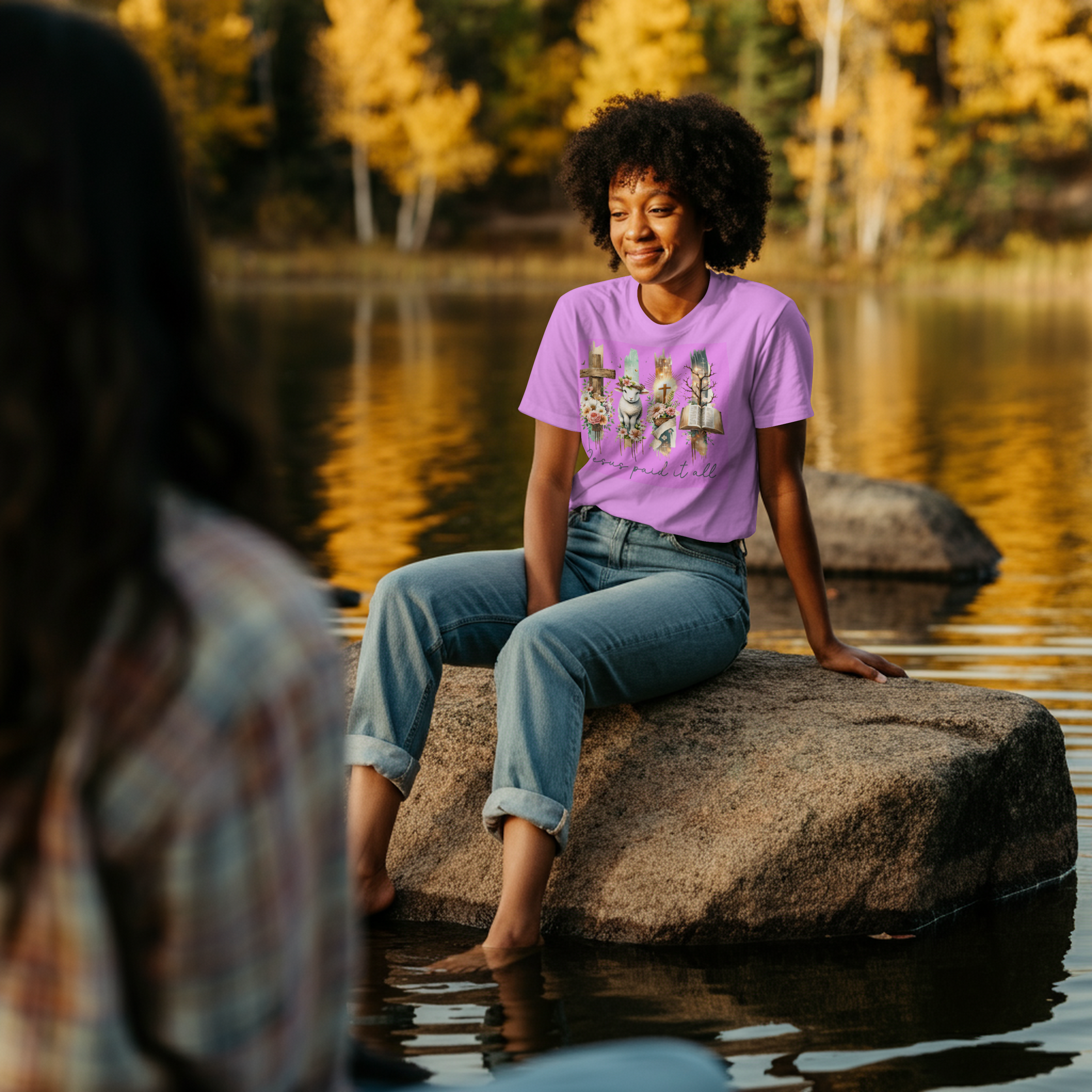 Easter Jesus Ready To Press, Christian Easter Jesus paid it All, Easter Bible Verse T Shirt