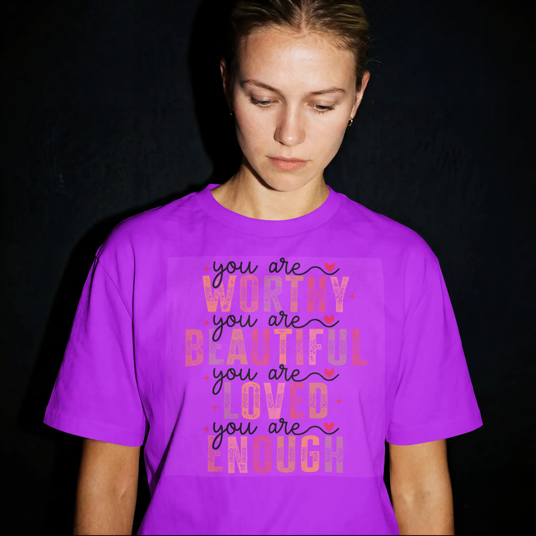 You Are Enough T Shirt DuoCreationZ
