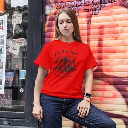 Find the light bloom & wander T Shirt DuoCreationZ