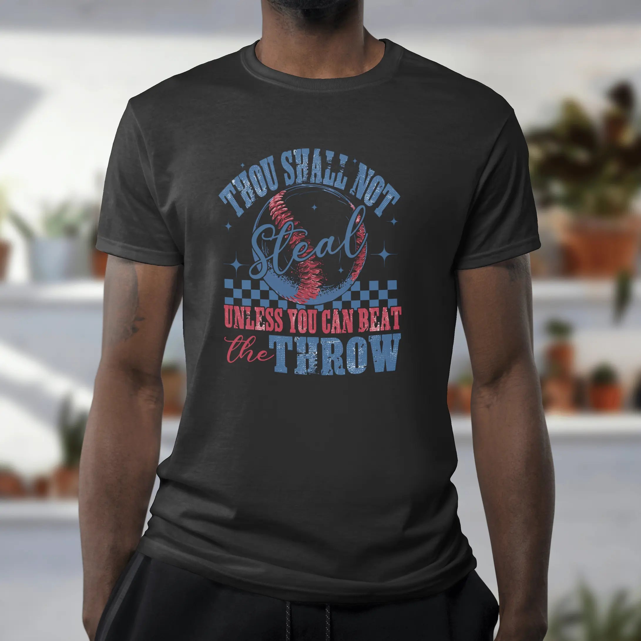 Thou Shall not steal unless you can throw T-Shirt DuoCreationZ