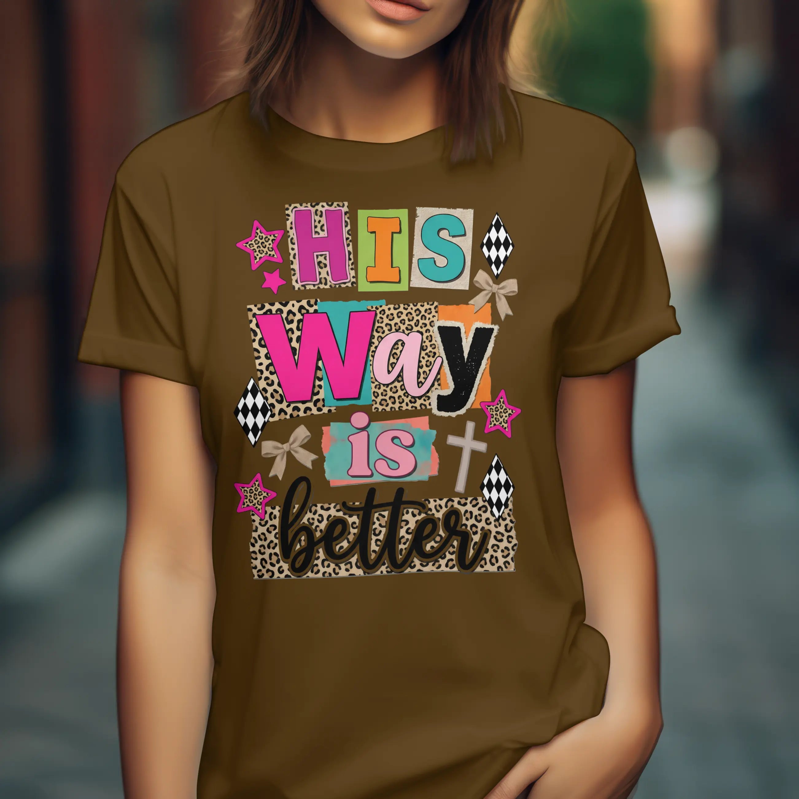 His Way Is Better Shirt Comfort Colors, Trendy Women's Religious Christian Faith Based TShirt, Preppy Faith Tee, Gift for Her DuoCreationZ
