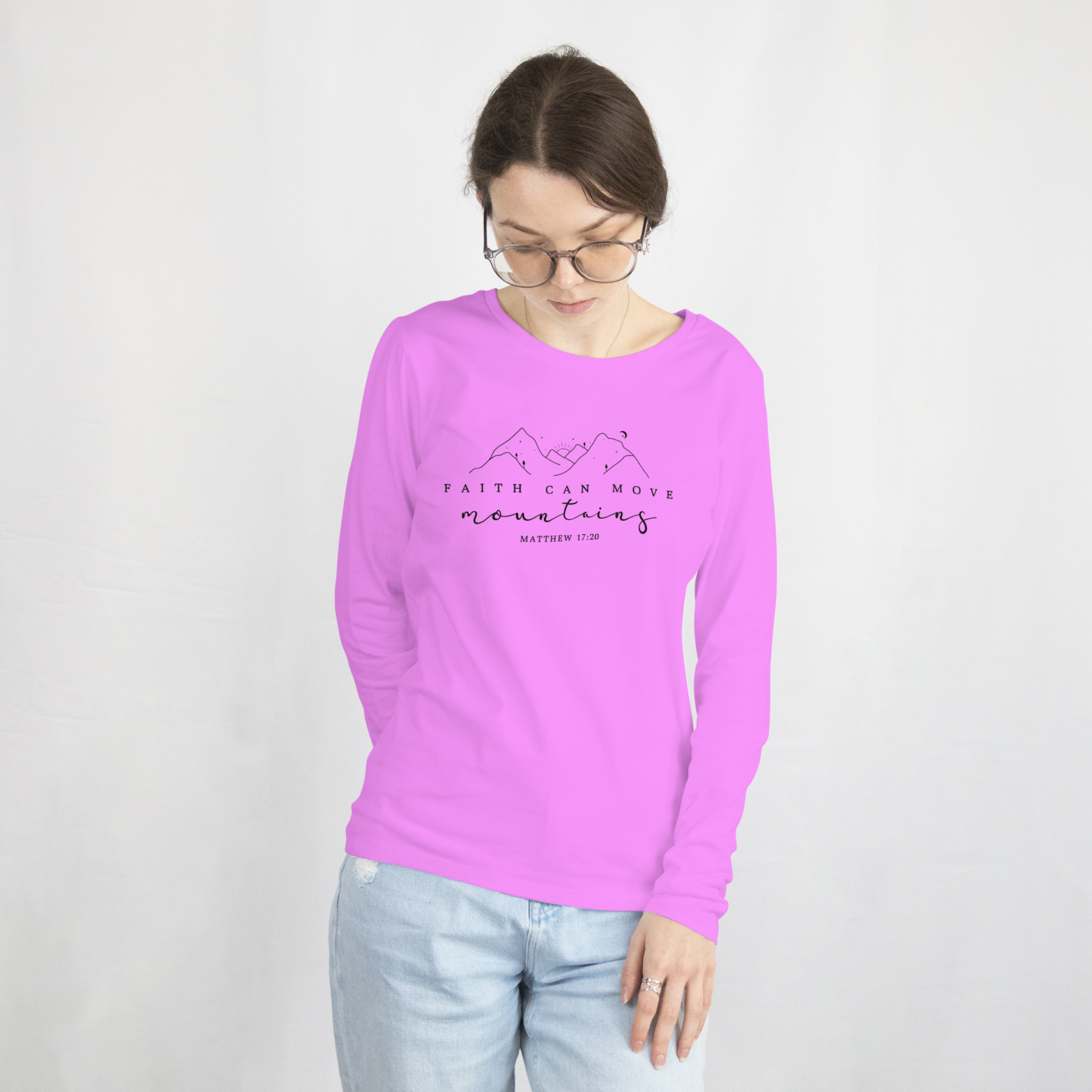 Faith Can Move Mountains Sweatshirt