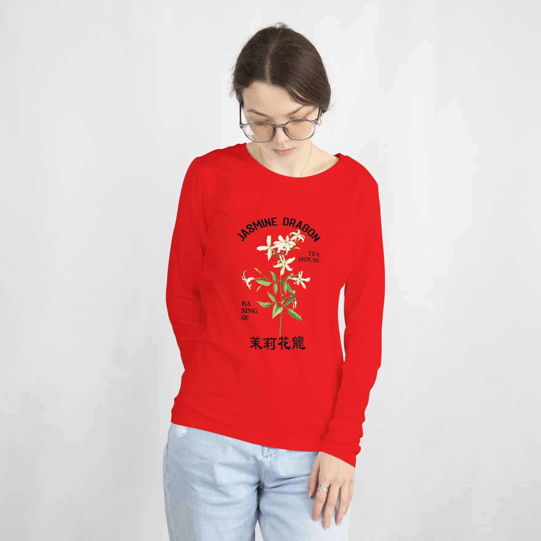 Jasmine Dragon Sweatshirt Duo Creation