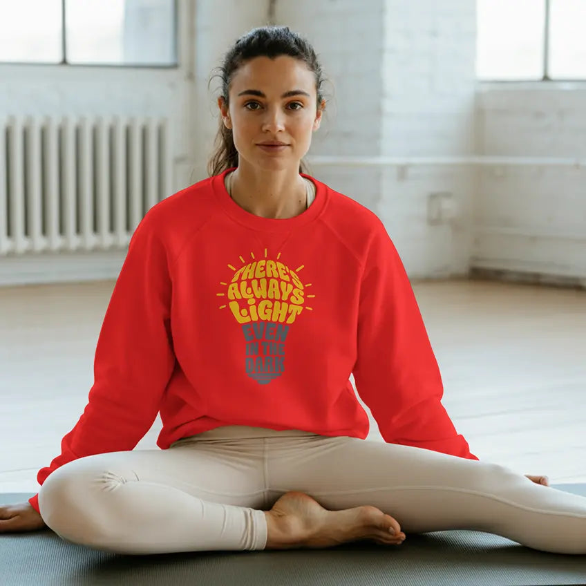 There's always light even in the dark Sweatshirt Duo Creation