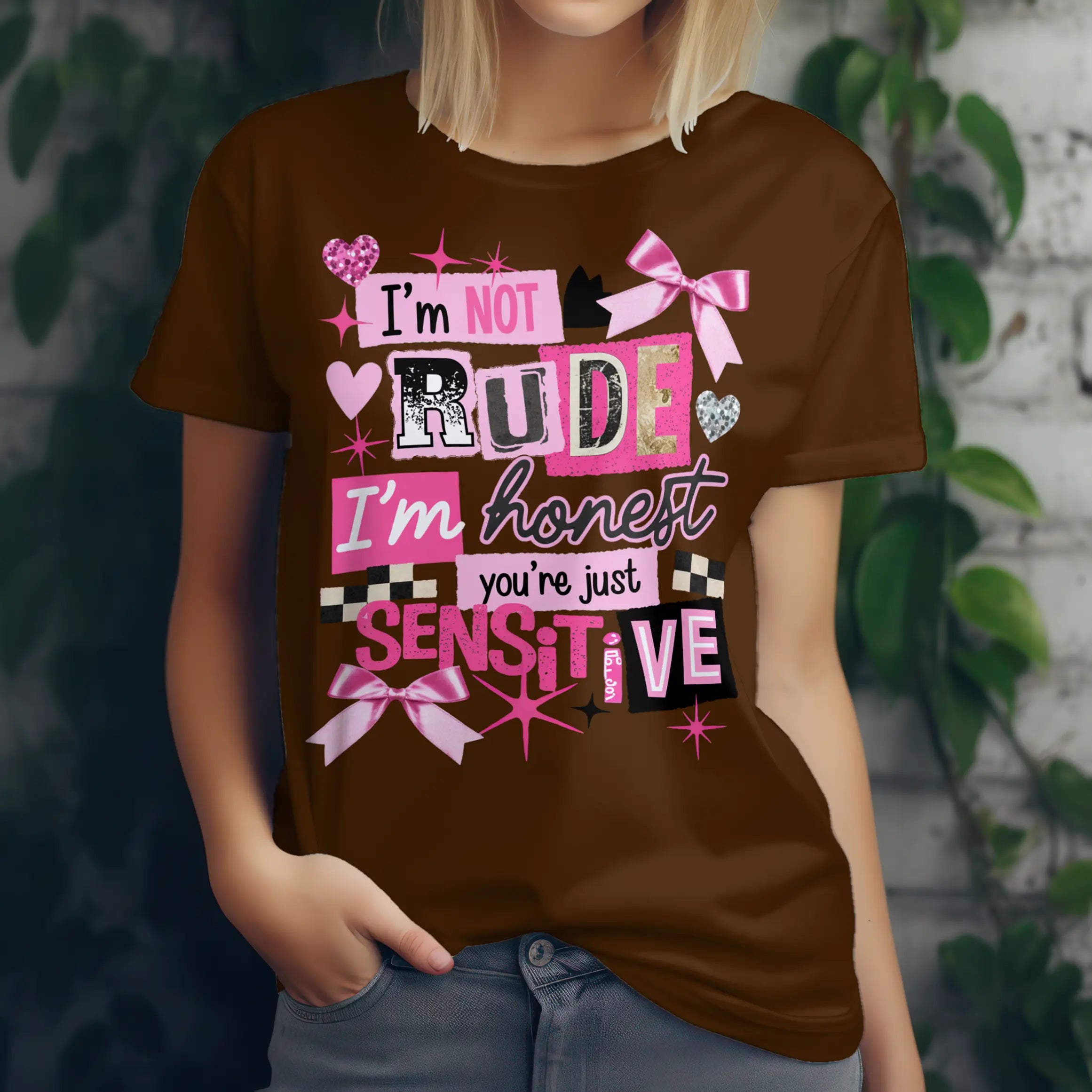 I'm not rude I'm honest graphic t shirt DuoCreationZ