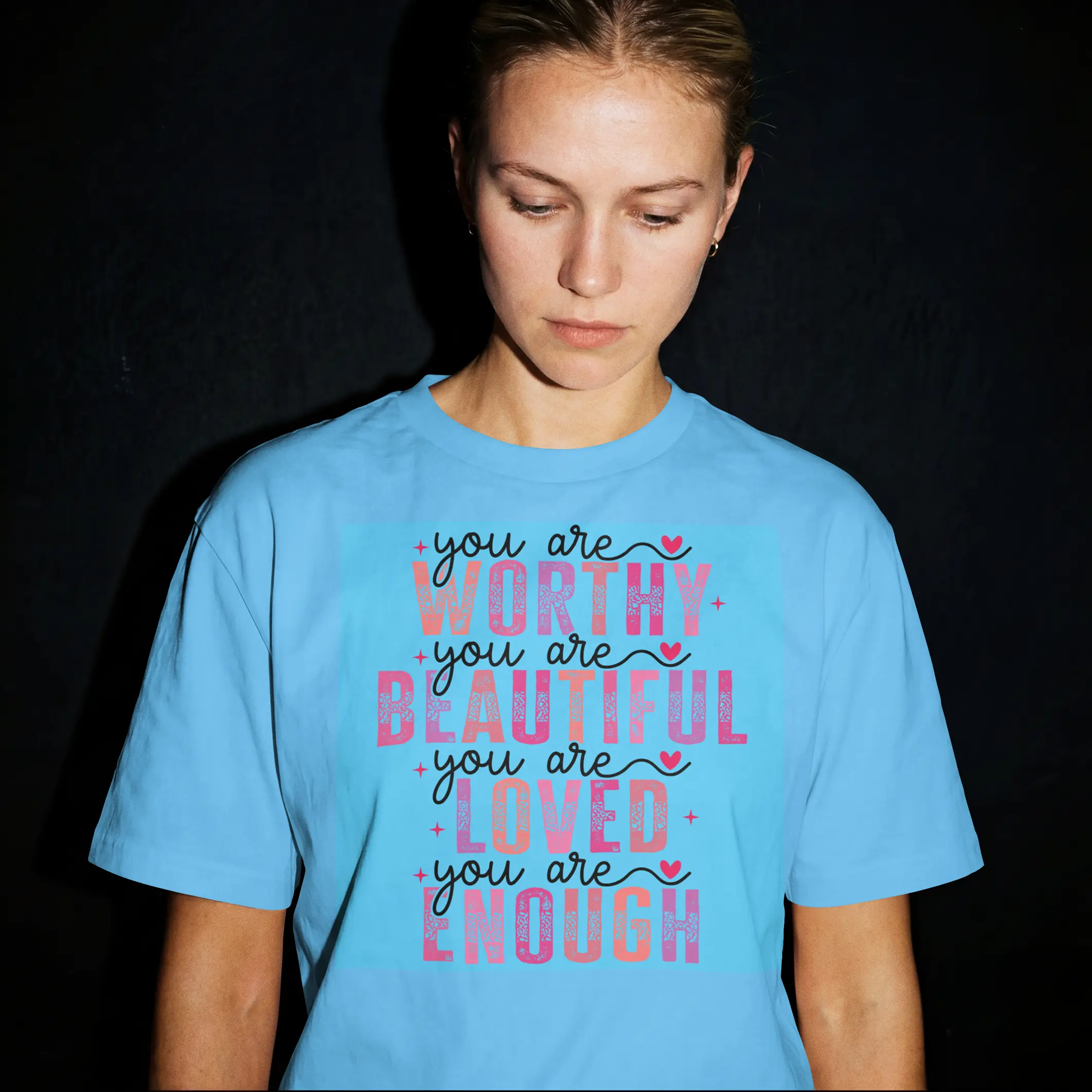 You Are Enough T Shirt DuoCreationZ