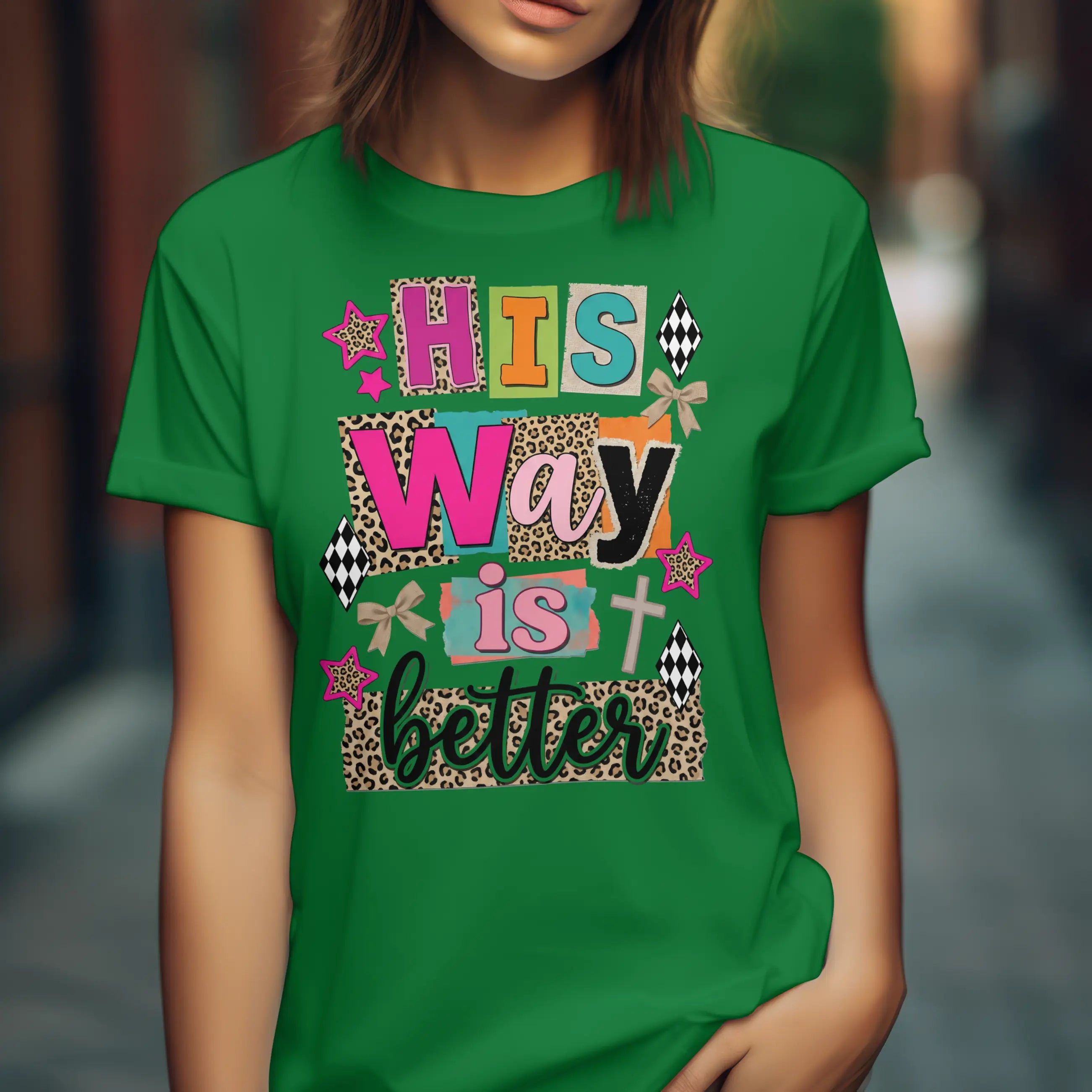 His Way Is Better Shirt Comfort Colors, Trendy Women's Religious Christian Faith Based TShirt, Preppy Faith Tee, Gift for Her DuoCreationZ