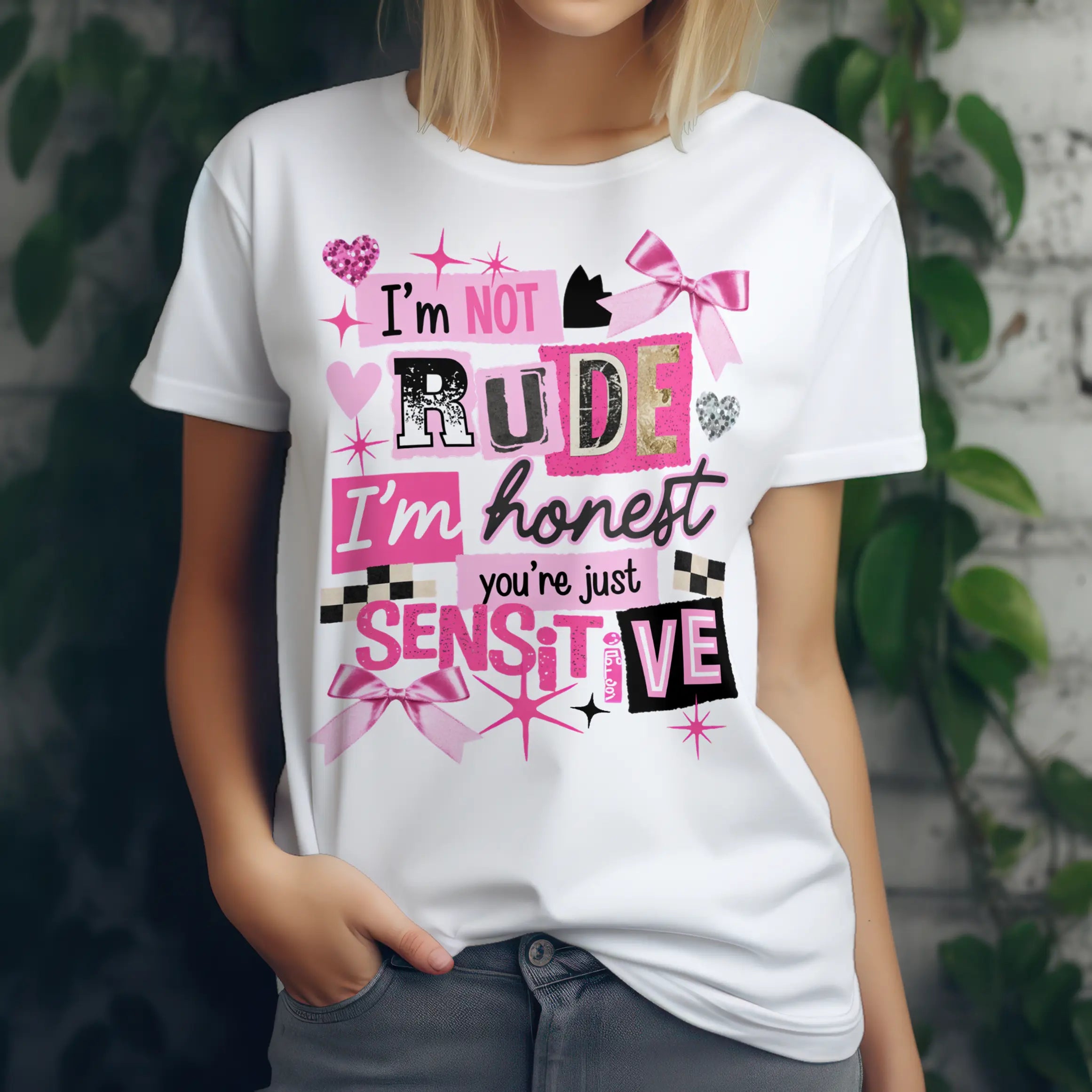 I'm not rude I'm honest graphic t shirt DuoCreationZ