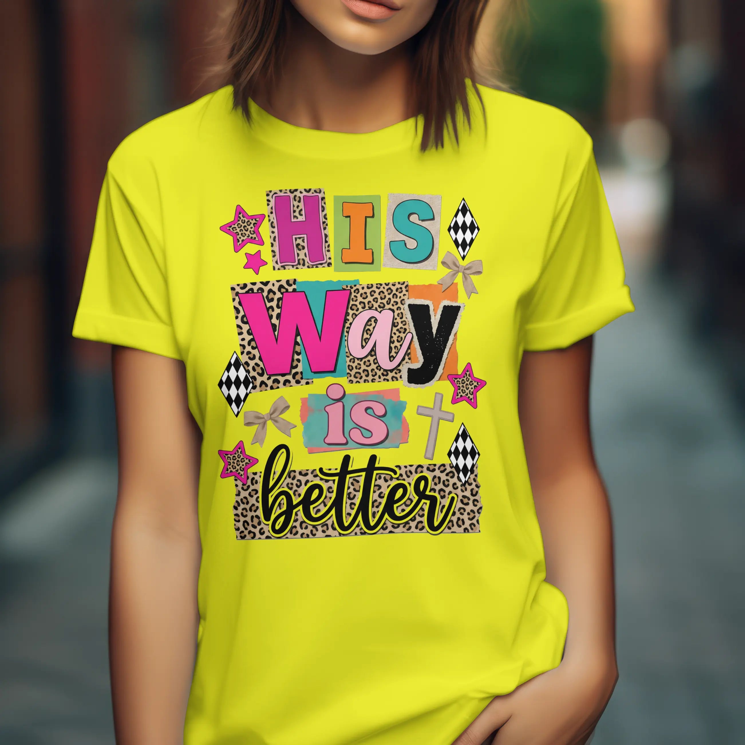 His Way Is Better Shirt Comfort Colors, Trendy Women's Religious Christian Faith Based TShirt, Preppy Faith Tee, Gift for Her DuoCreationZ
