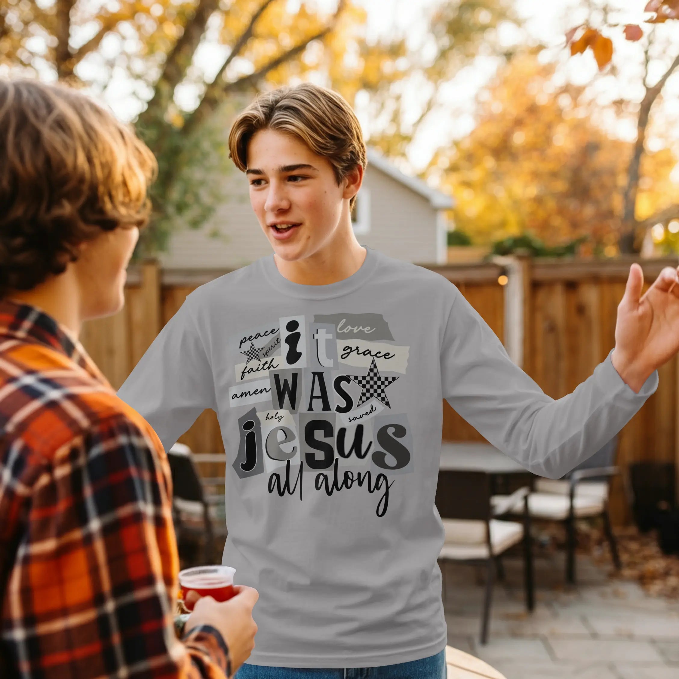 It was Jesus All alone Sweatshirt DuoCreationZ