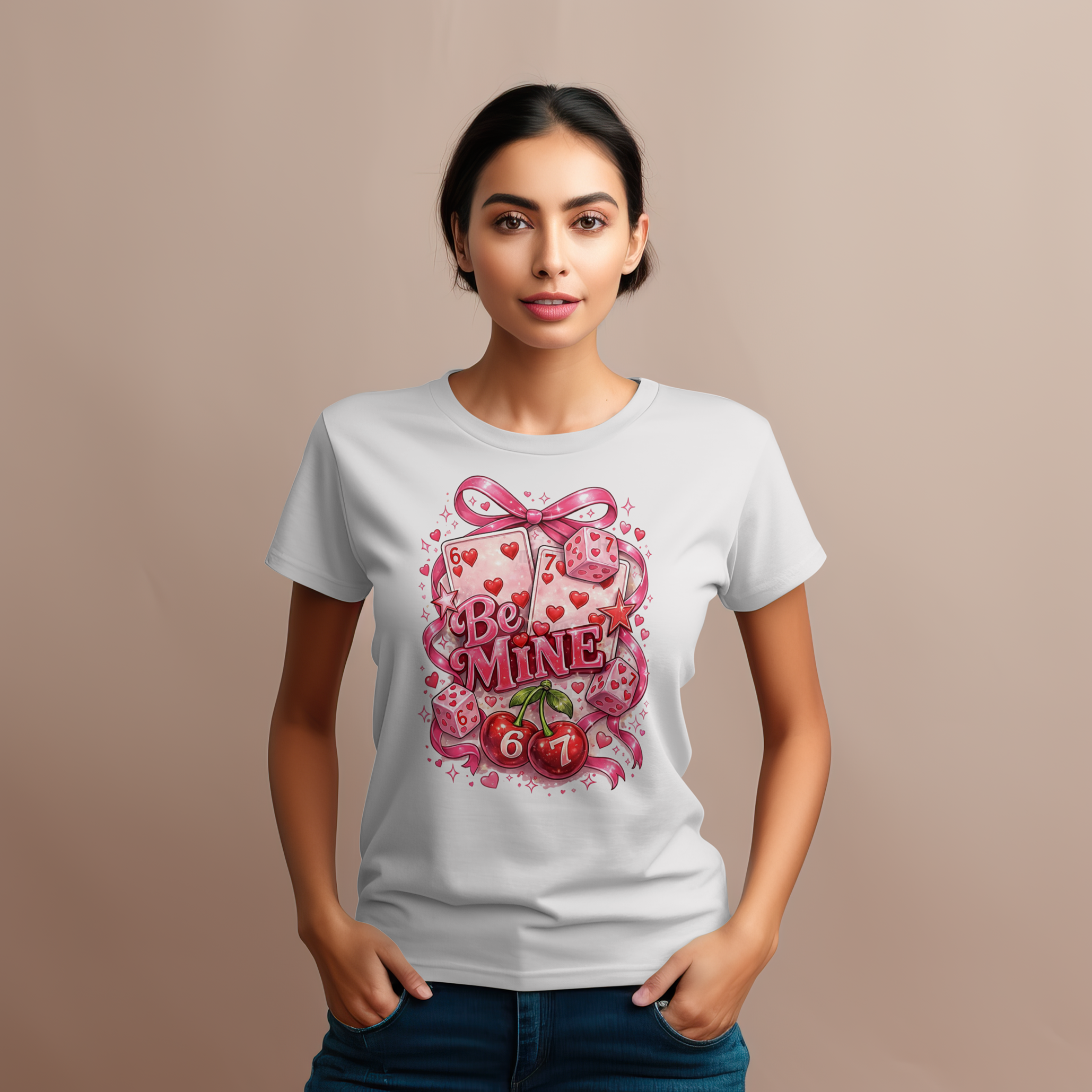 A Coquette Valentine Shirt, Funny 67 Valentine Tee, Cute Love Shirt, Be Mine