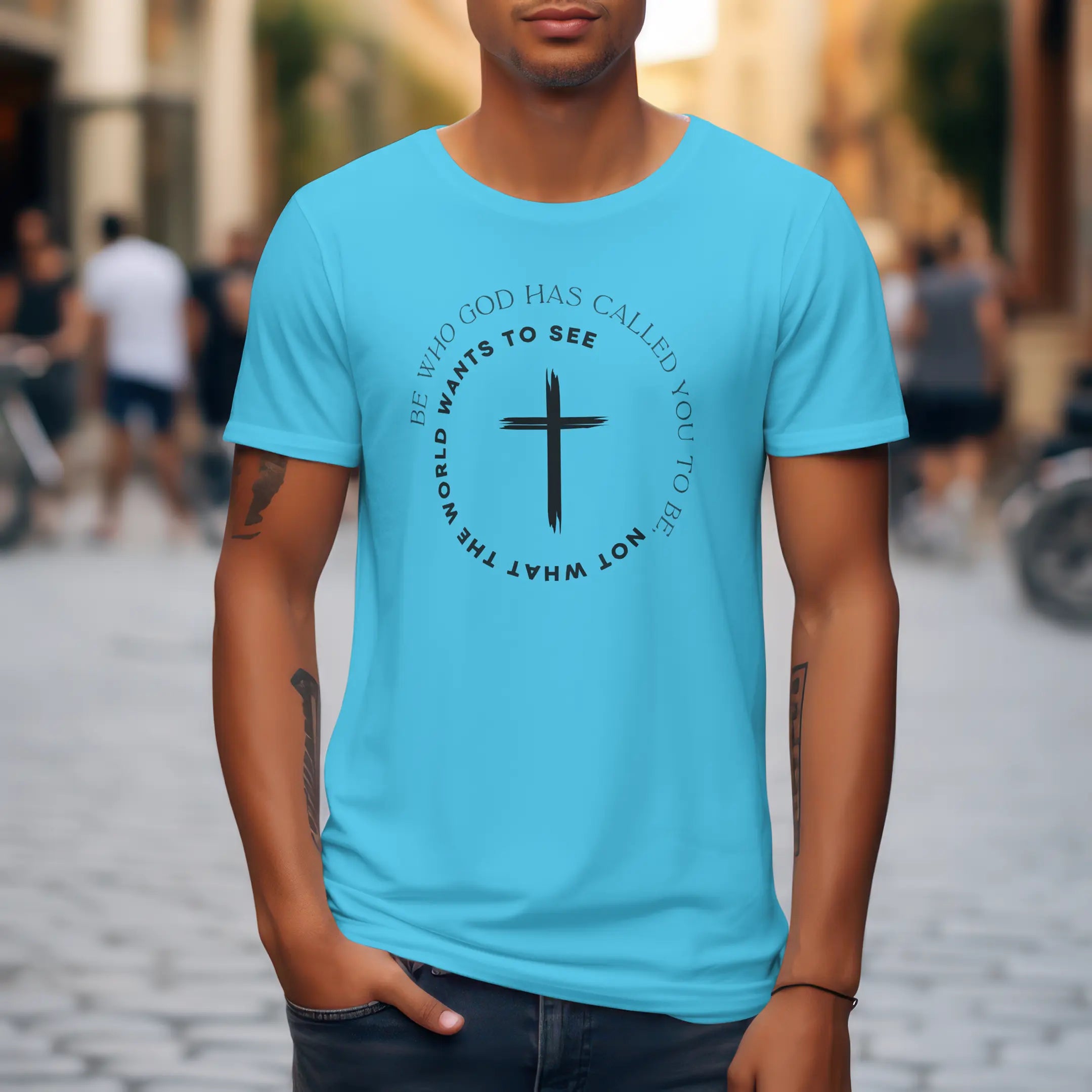 Be Who God Called You to Be graphic T Shirt DuoCreationZ