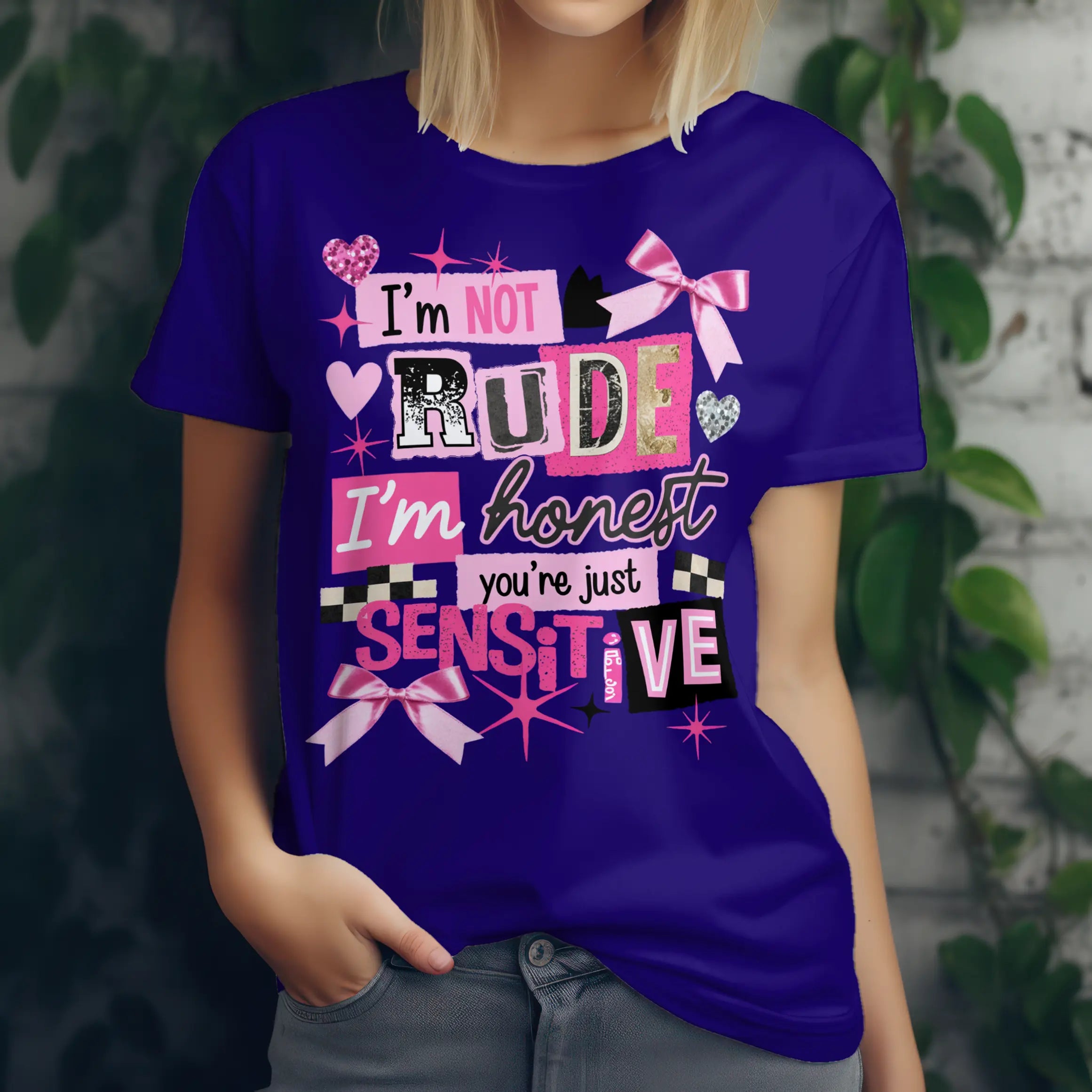I'm not rude I'm honest graphic t shirt DuoCreationZ
