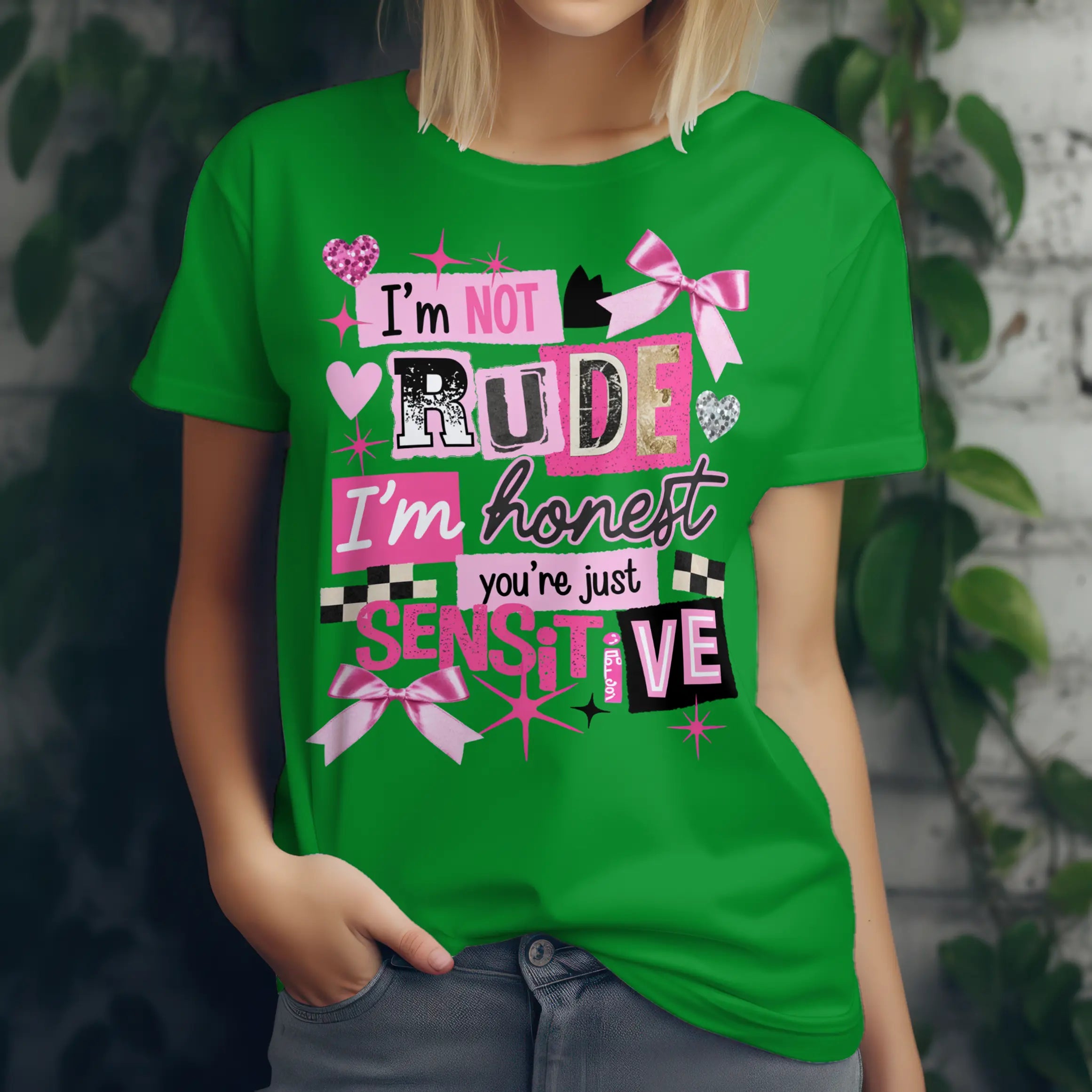 I'm not rude I'm honest graphic t shirt DuoCreationZ