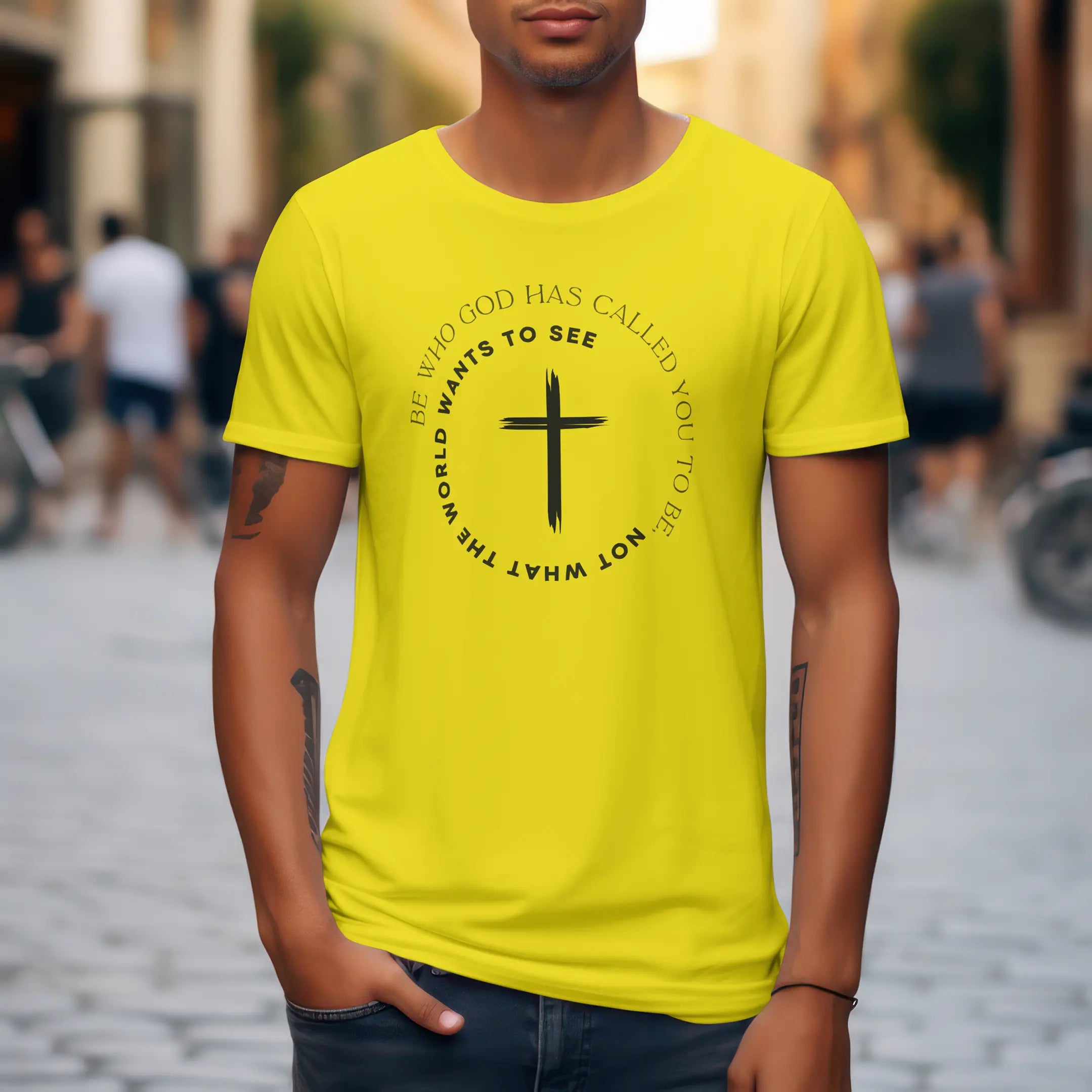 Be Who God Called You to Be graphic T Shirt DuoCreationZ