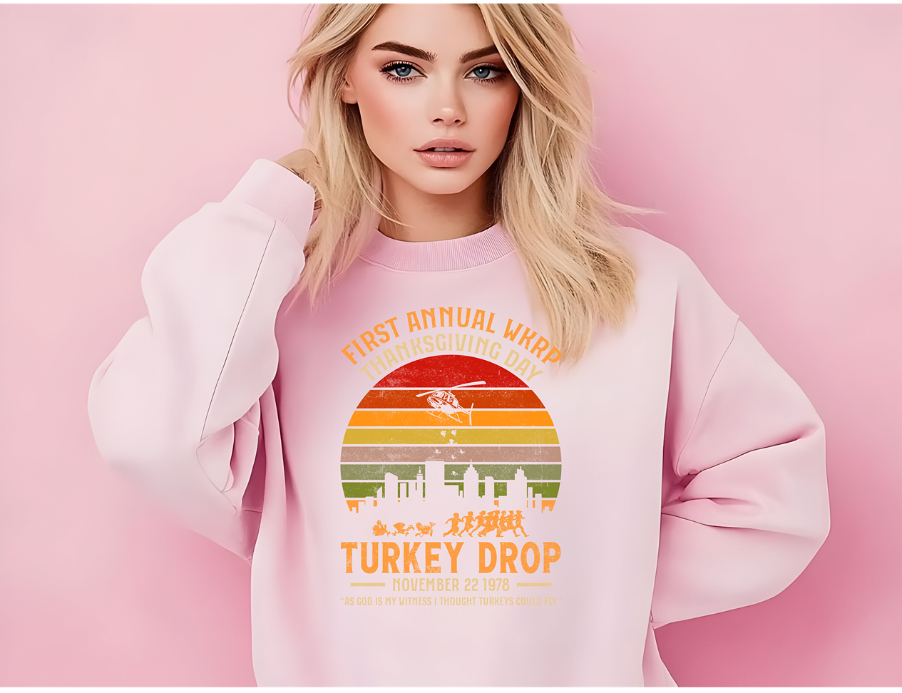 Frist Annual Turkey Drop SweatShirt